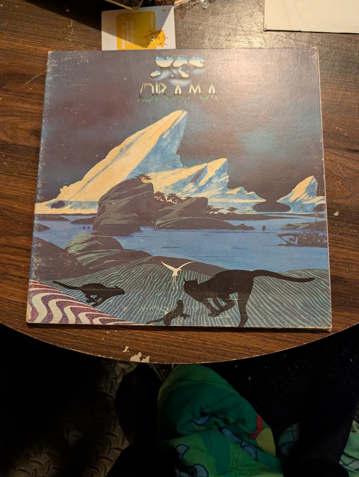 Yes Drama Vinyl LP Atlantic Records SD 16019 1980