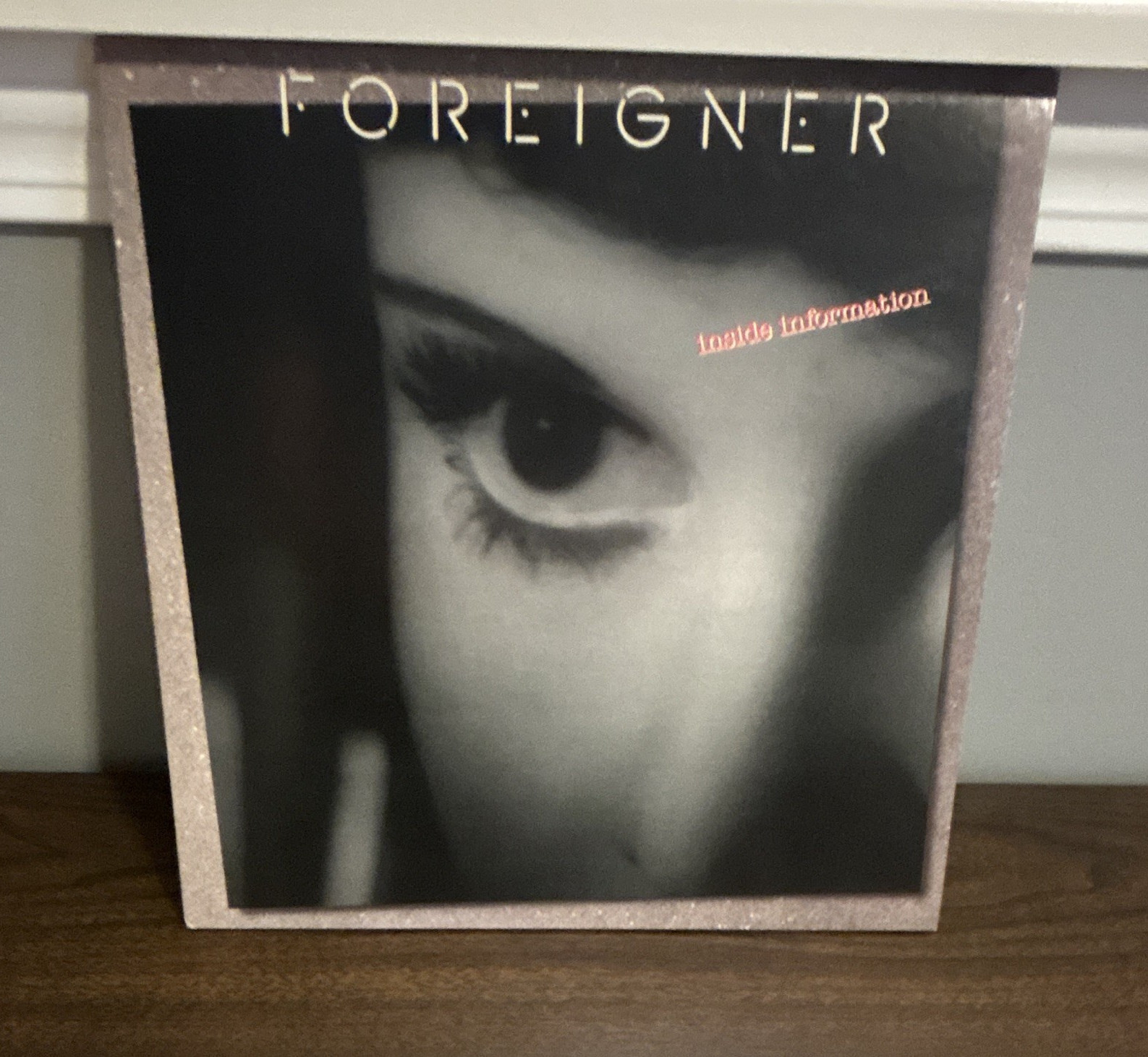 Foreigner Inside Information Atlantic 12″ Black Vinyl LP Rock