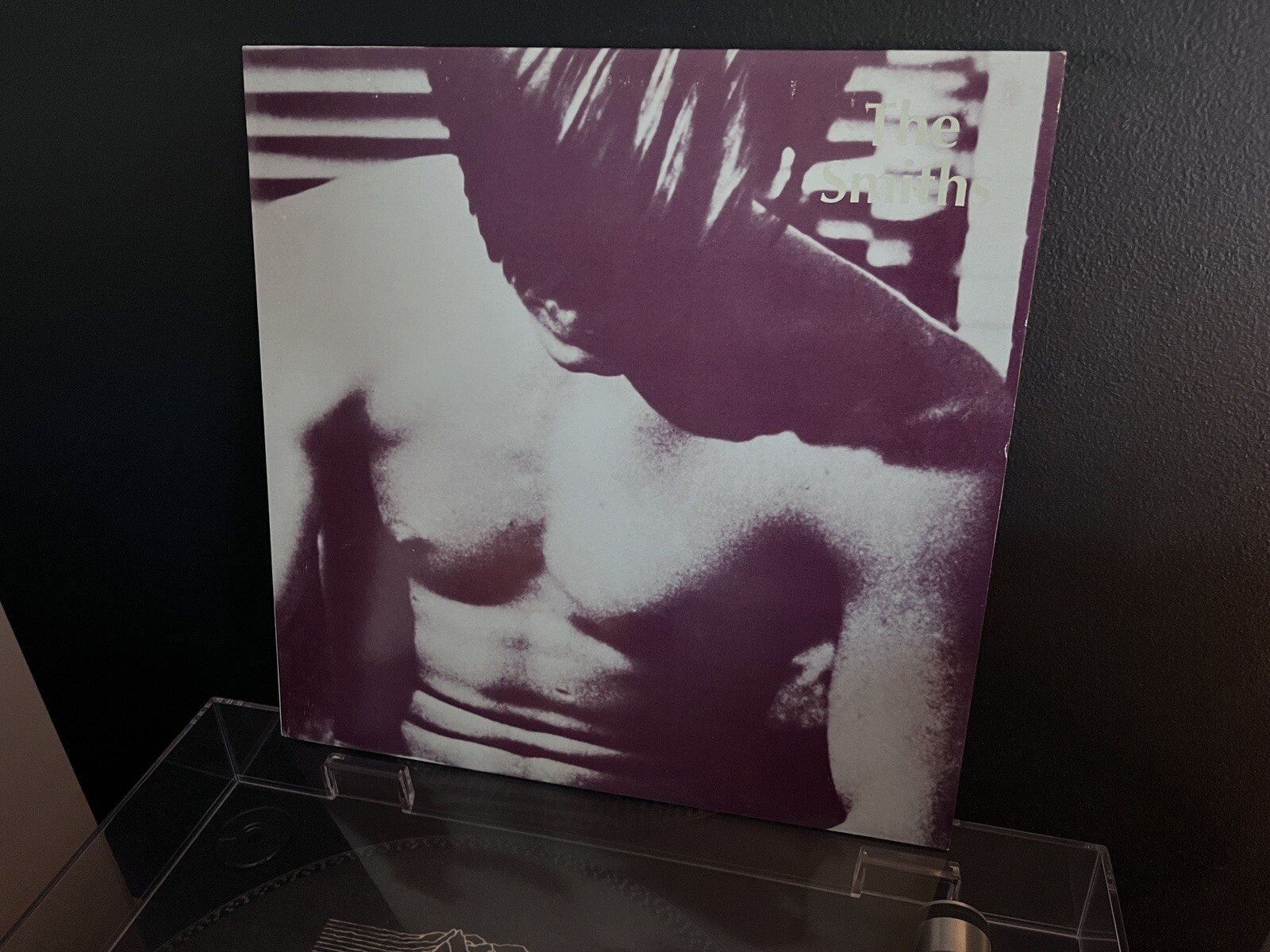The Smiths Self Titled UK 1984 Cursive Logo 1st Issue A1/B2 Vinyl LP VG+/Ex