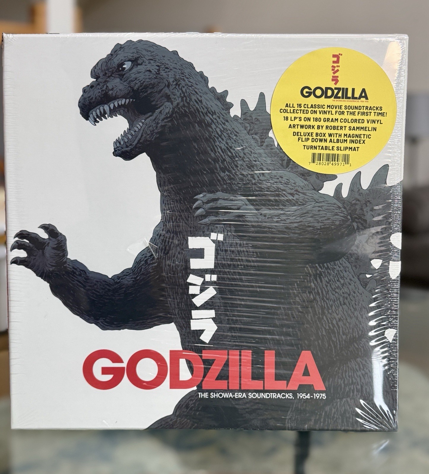 Godzilla Showa Era Soundtracks 18LP Vinyl Box Set Waxwork Sealed Mint OOP