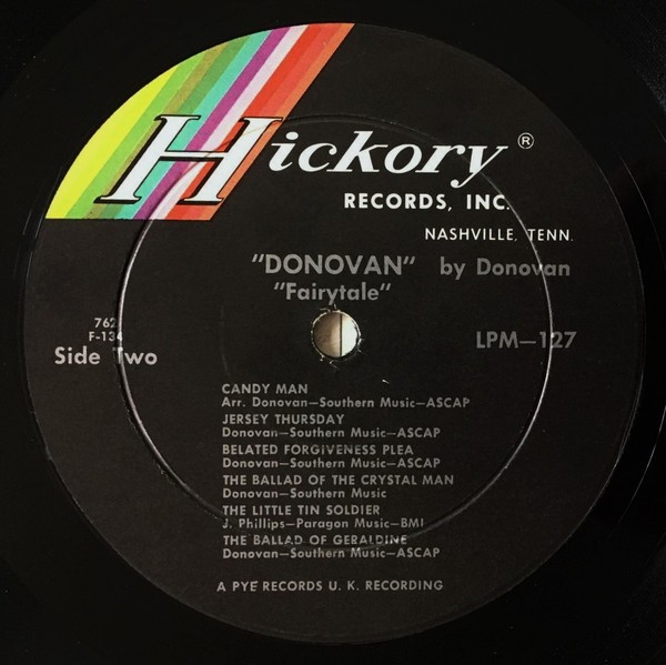 Donovan – Fairytale (LP) (Good Plus (G+)) – 4076171608