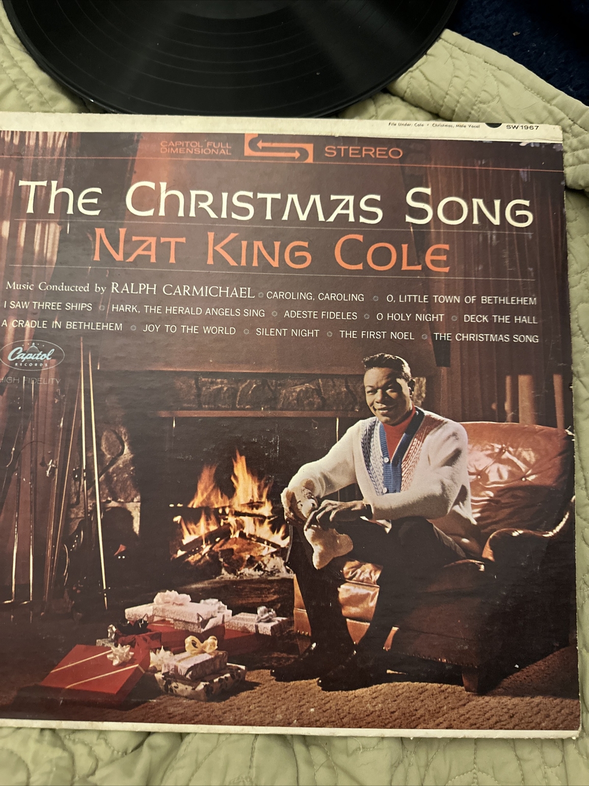 The Christmas Song by Nat King Cole (Vinyl, 2019, Capitol Records)