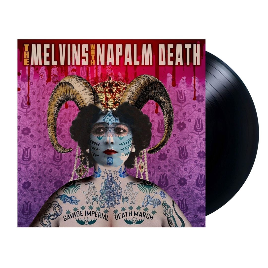 MELVINS/NAPALM DEATH SAVAGE IMPERIAL DEATH MARCH NEW LP