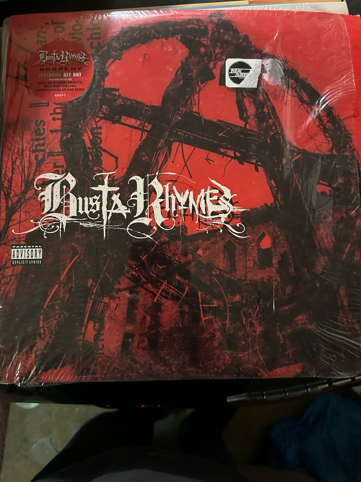 BUSTA RHYMES ANARCHY ELEKTRA US ORIGINAL 2LP