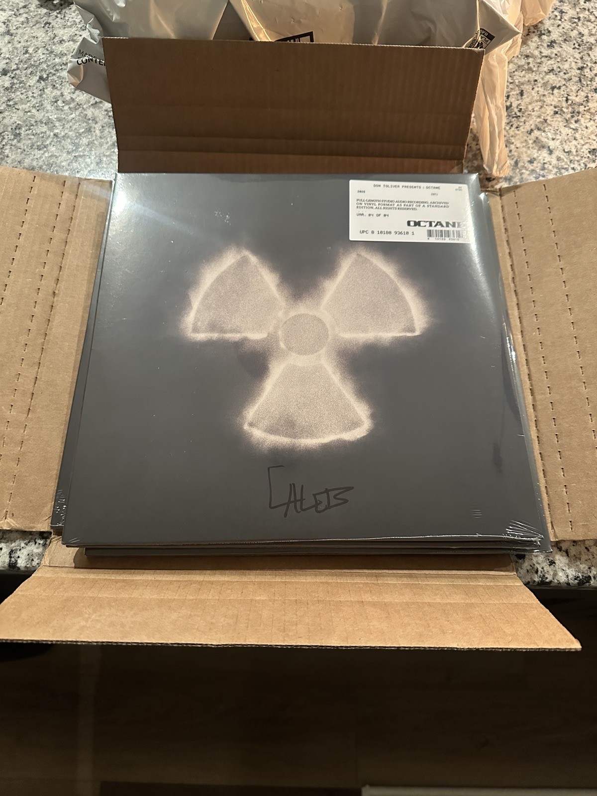 DON TOLIVER OCTANE SIGNED 2LP VINYL [NUCLEAR EDITION] (BRAND NEW)