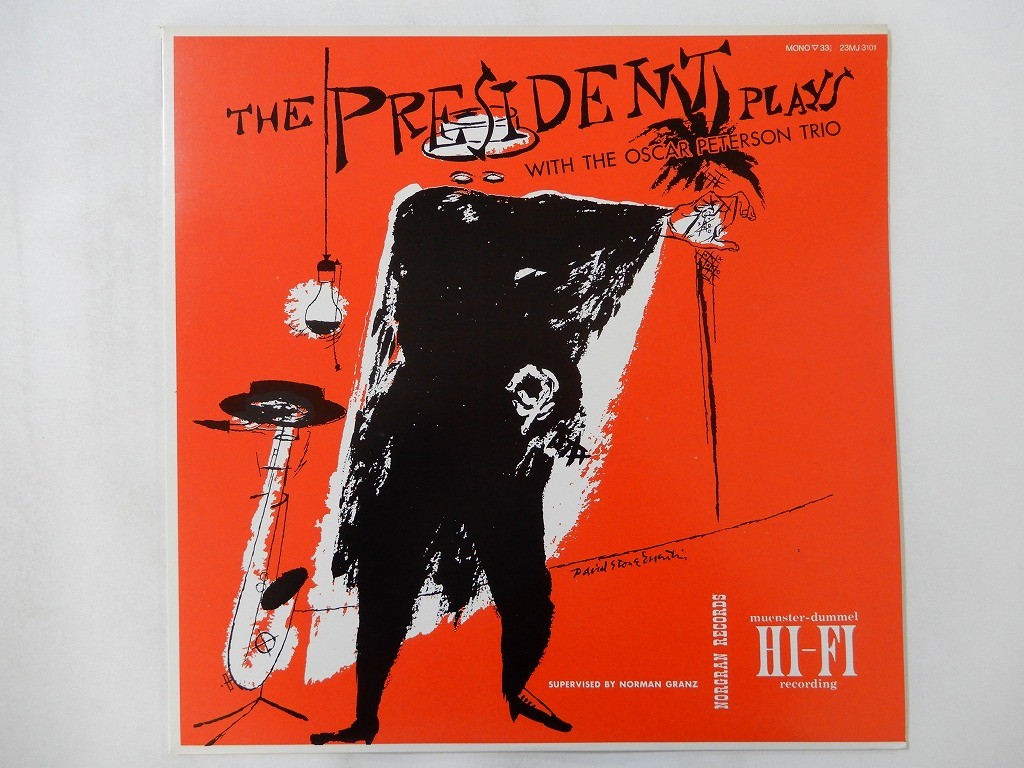 20%OFF Lester Young With The Oscar ~ The President Plays ~ Verve 23MJ 3101 Japan