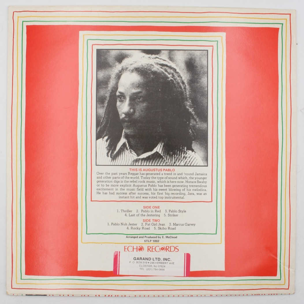 Augustus Pablo – Thriller LP (Echo STLP 1002, 1980) EX UK Import