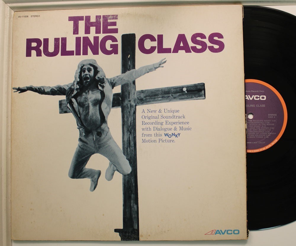 Soundtrack – John Cameron Lp The Ruling Class On Avco – Vg++ To Nm!/ Vg++