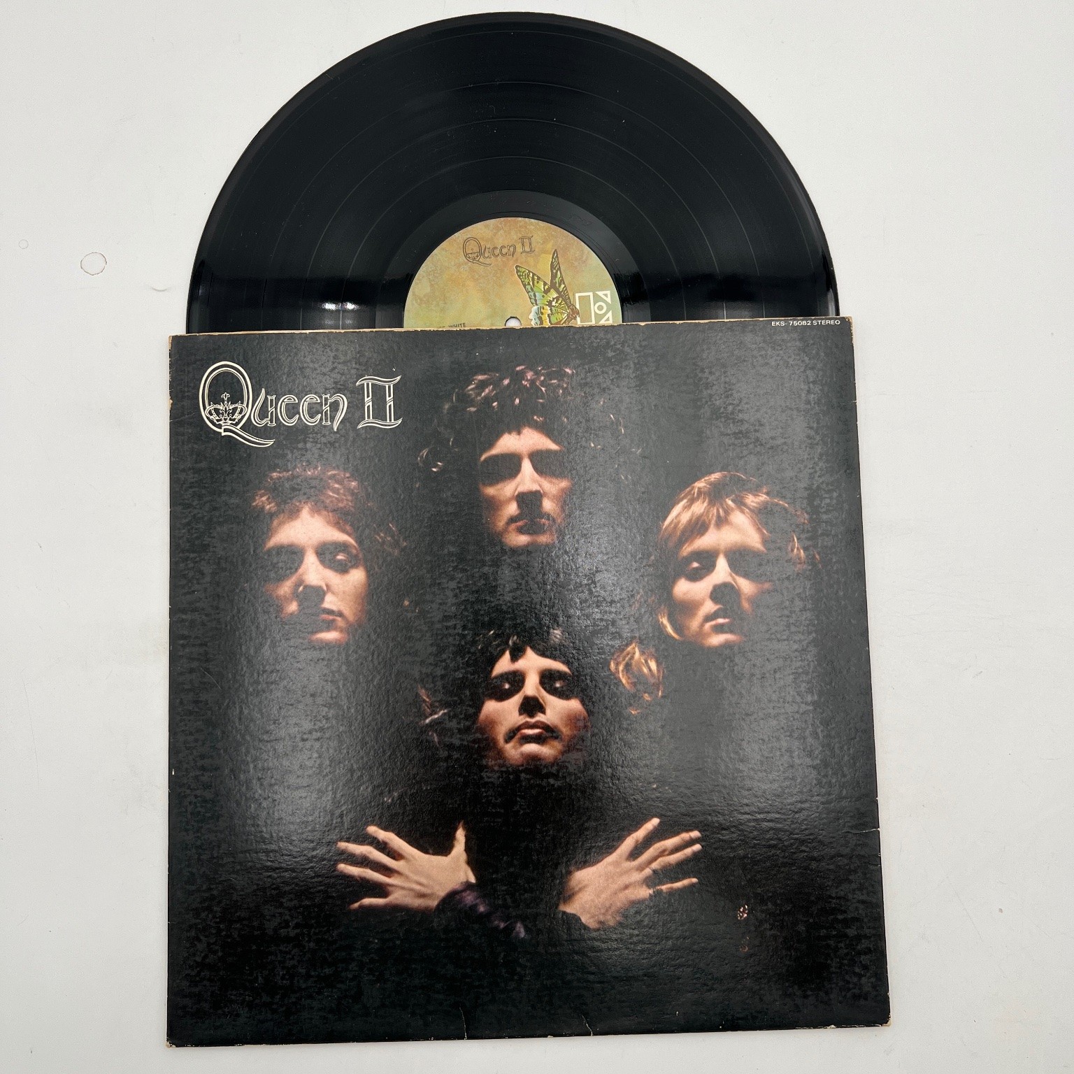 Queen – Queen II LP Record 1974 Elektra Rock 33 RPM US Press