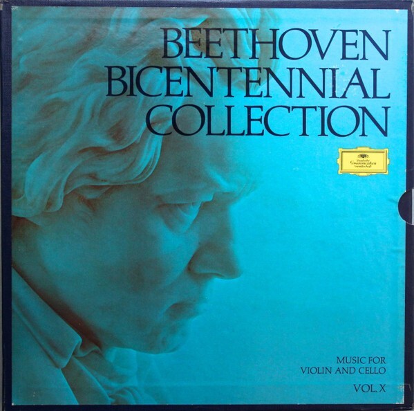 BEETHOVEN BICENTENNIAL COLLECTION, Vol. X – Violin & Cello (5 VINYL LPs, 1971)