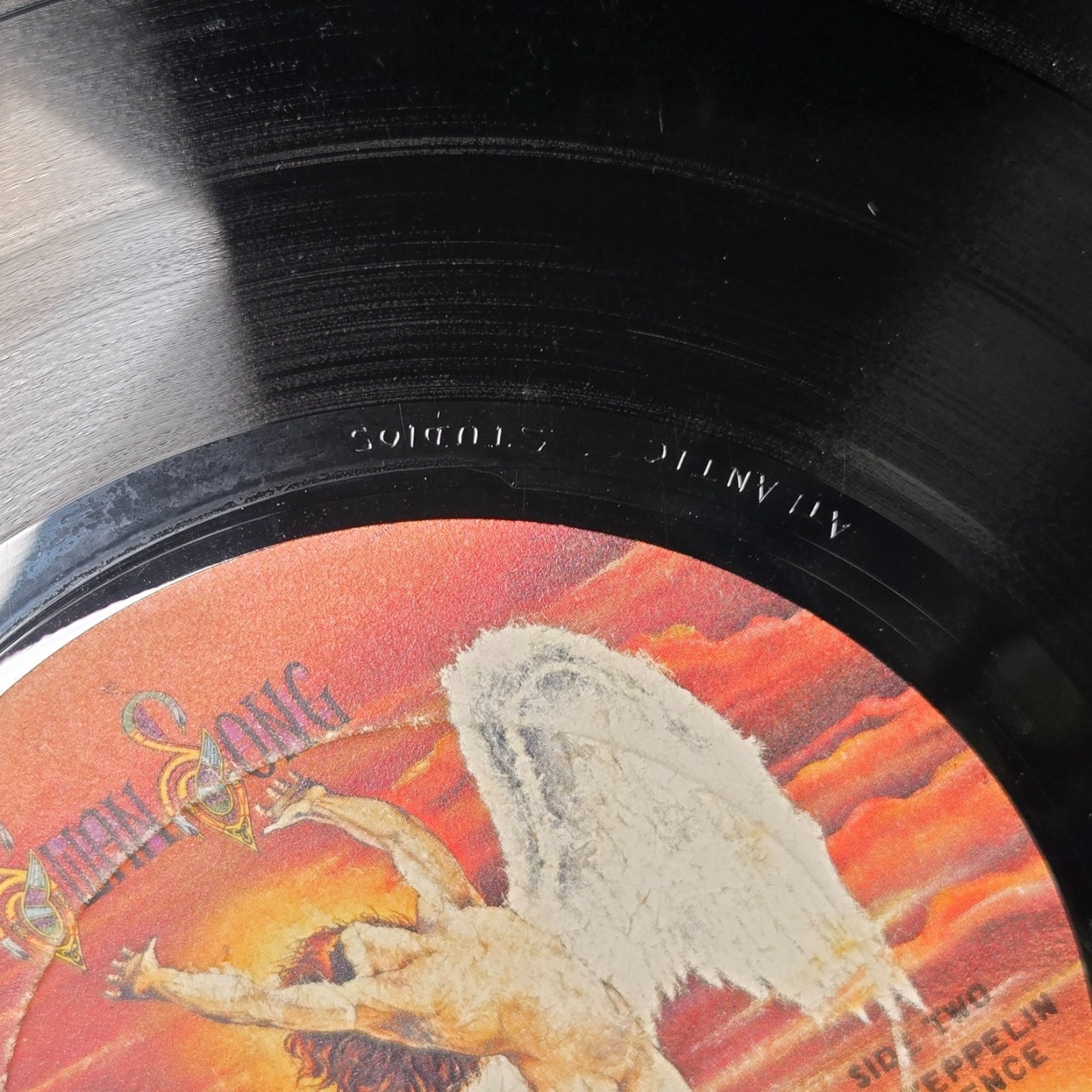 Led Zeppelin Presence 1st US Press 1976 US LP SS 8416 RI PRC VG+/VG Play Tested