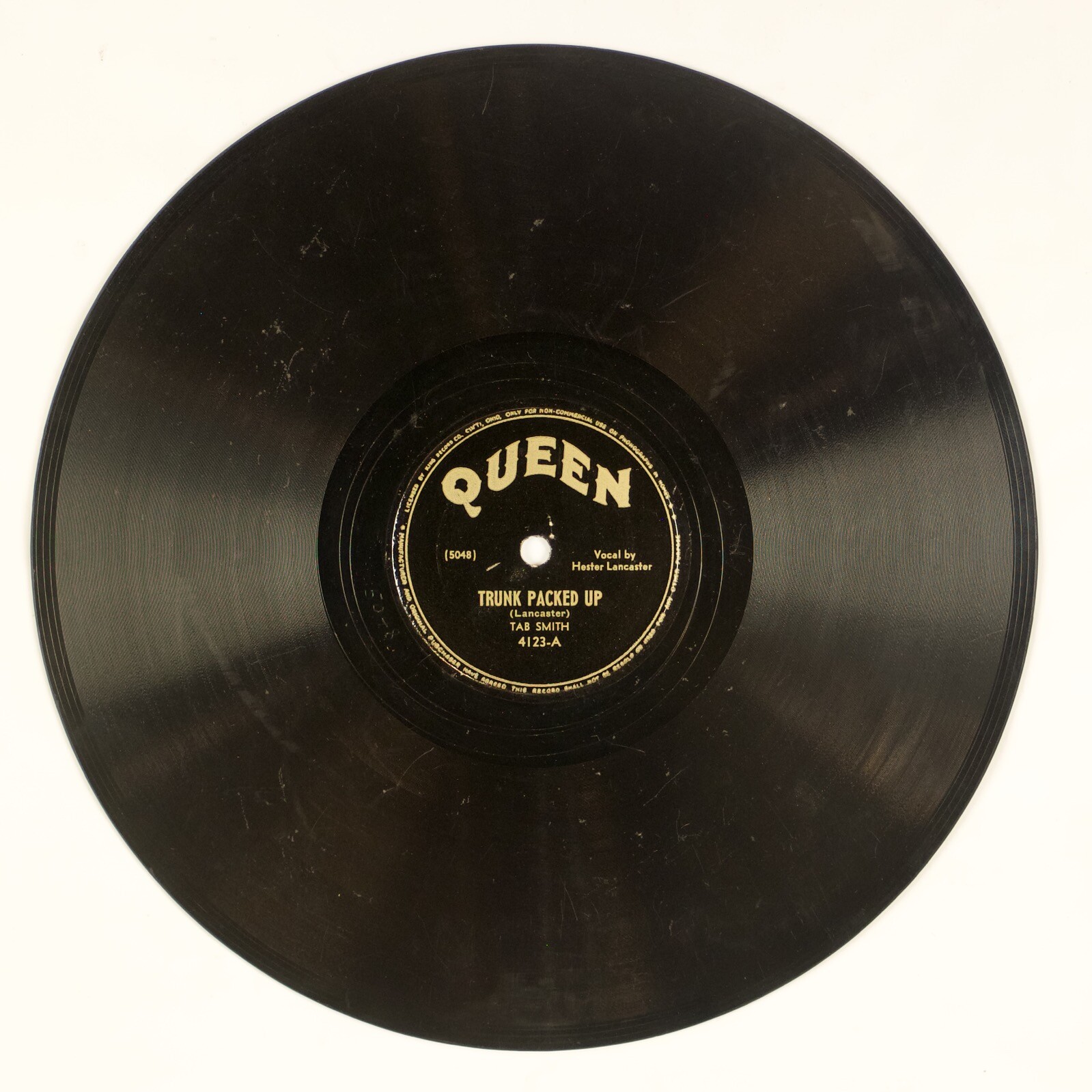 TAB SMITH: Trunk Packed Up US Queen R&B 78 V+ Hear