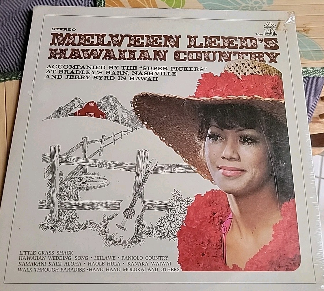 Melveen Leed’s Sealed New Hawaiian Country LP 7019 1975