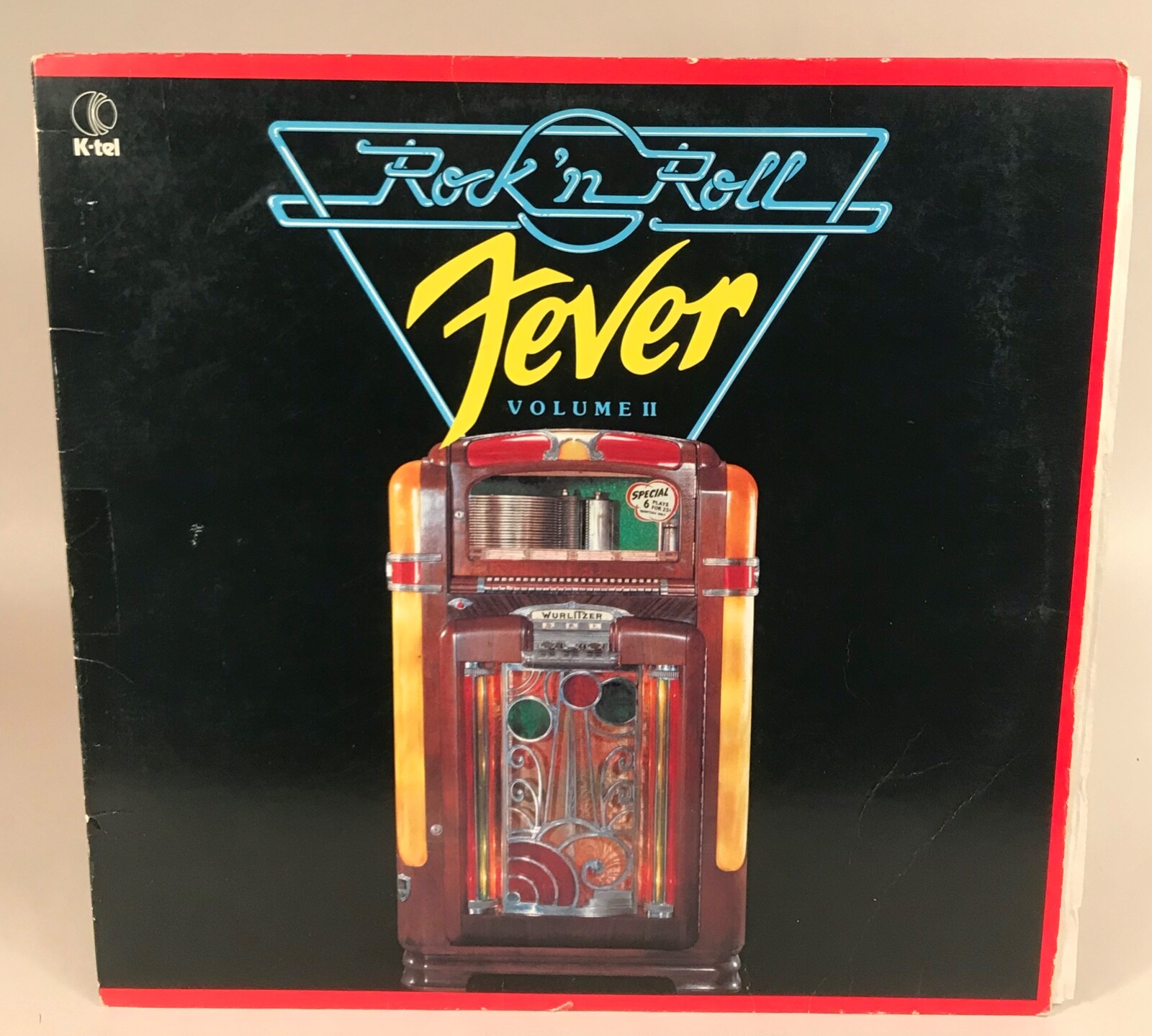 Rock ’n Roll Fever Vol. II Record VG, 1982 K-Tel