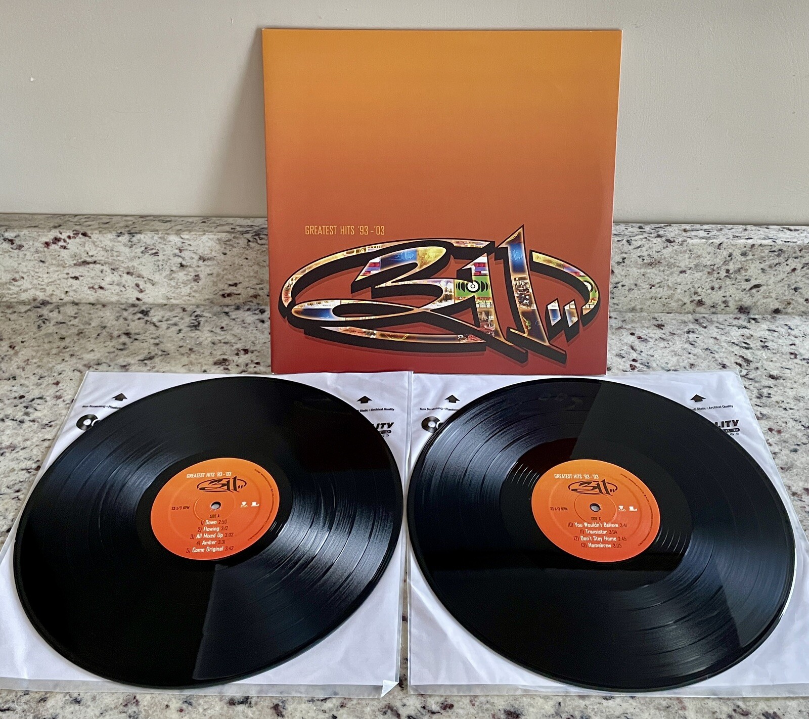 311 Greatest Hits ‘93-‘03 Vinyl 2xLP Record (2017)