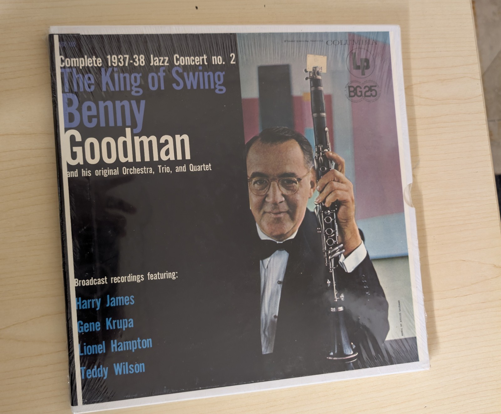 Benny Goodman The King of Swing 1937-38 Jazz Concert No.2 Vinyl LP OSL-180