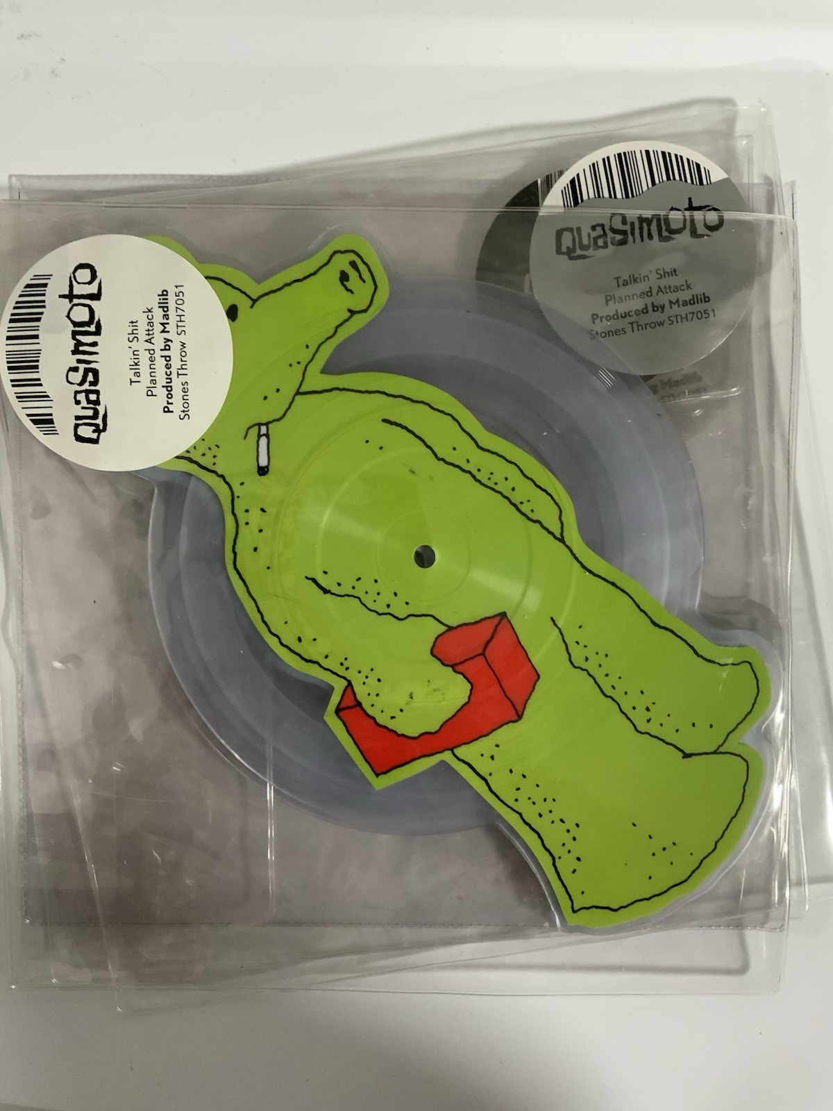 Quasimoto Talkin Shit Planned Attack – X-Ray Die Cut Picture Disc *ALL VERSIONS*