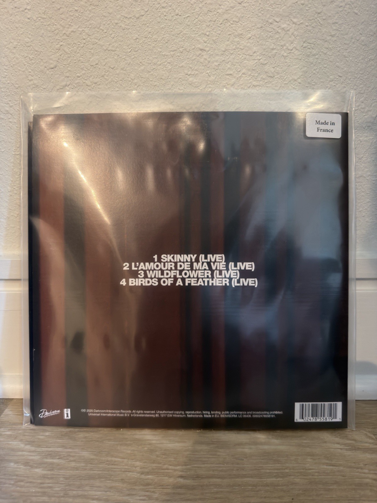 BILLIE EILISH Live limited edition 10″ EP RSD