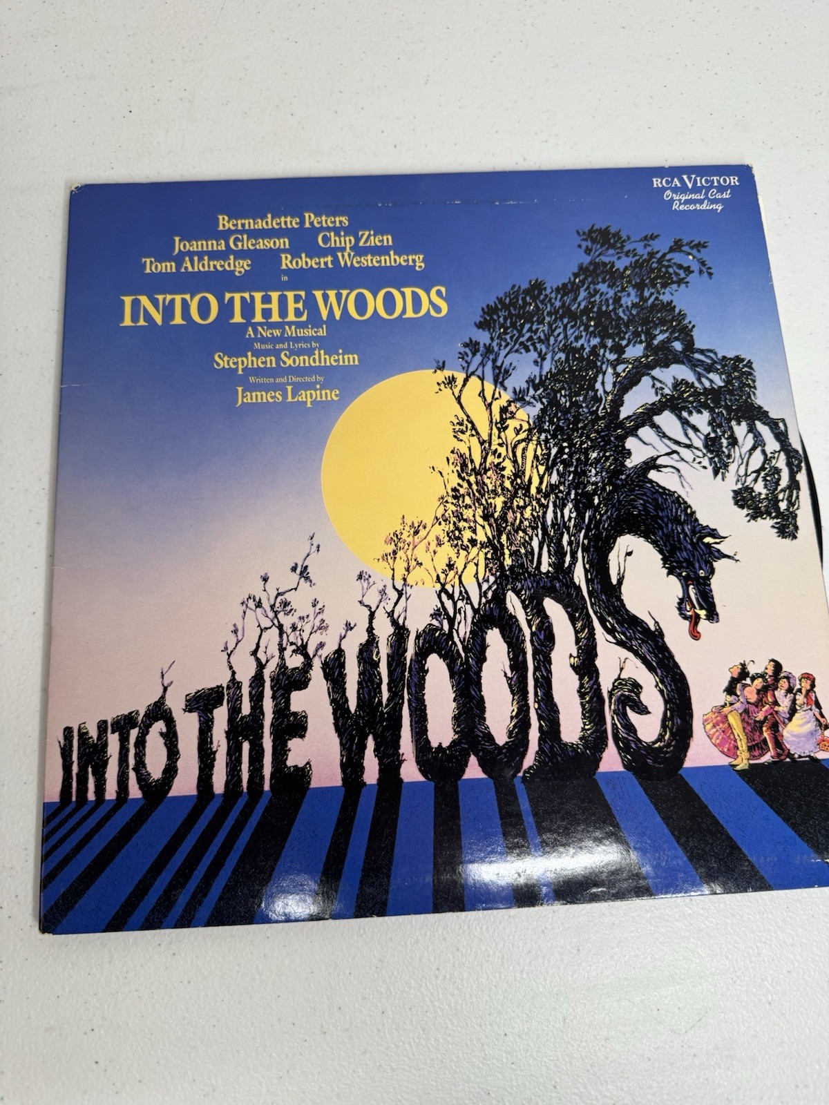 Into The Woods Vinyl Record Bernadette Peters Musical Michael Brandman