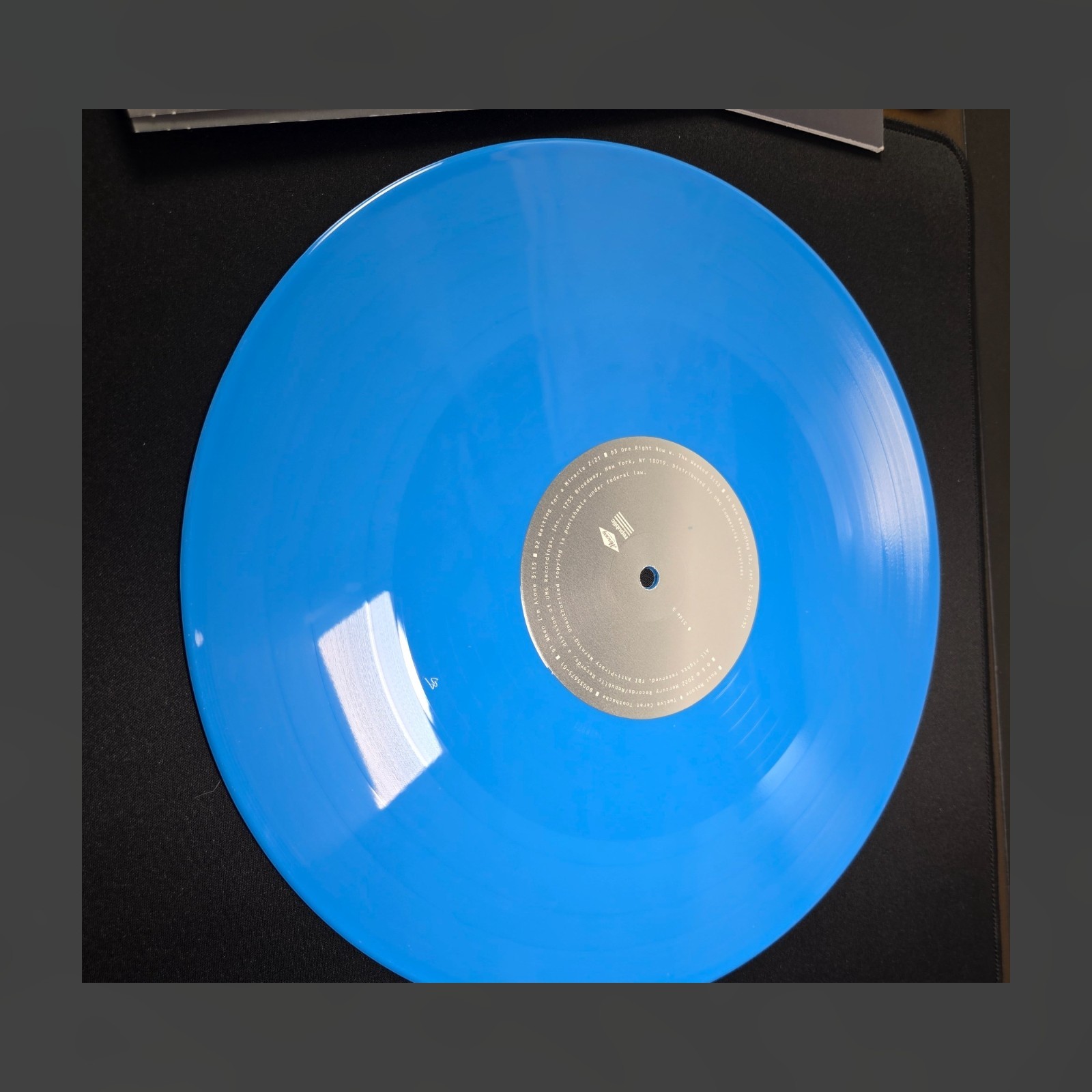 Post Malone Twelve Carat Toothache Walmart Exclusive Sky Blue Vinyl 2LP Gatefold