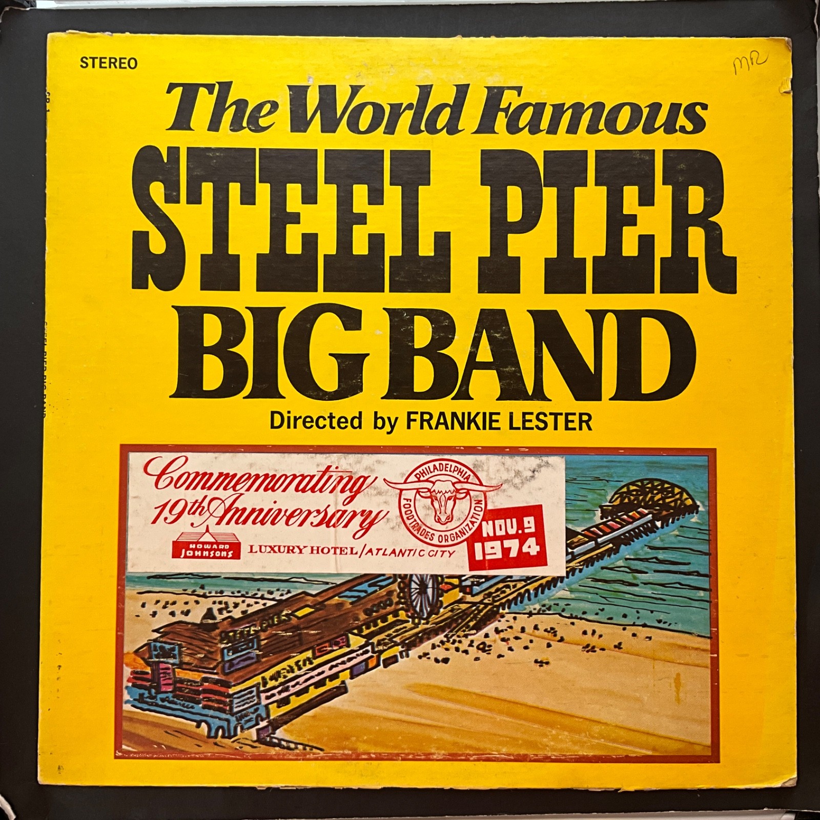Frankie Lester, The World Famous Steel Pier Big Band, Vinyl LP