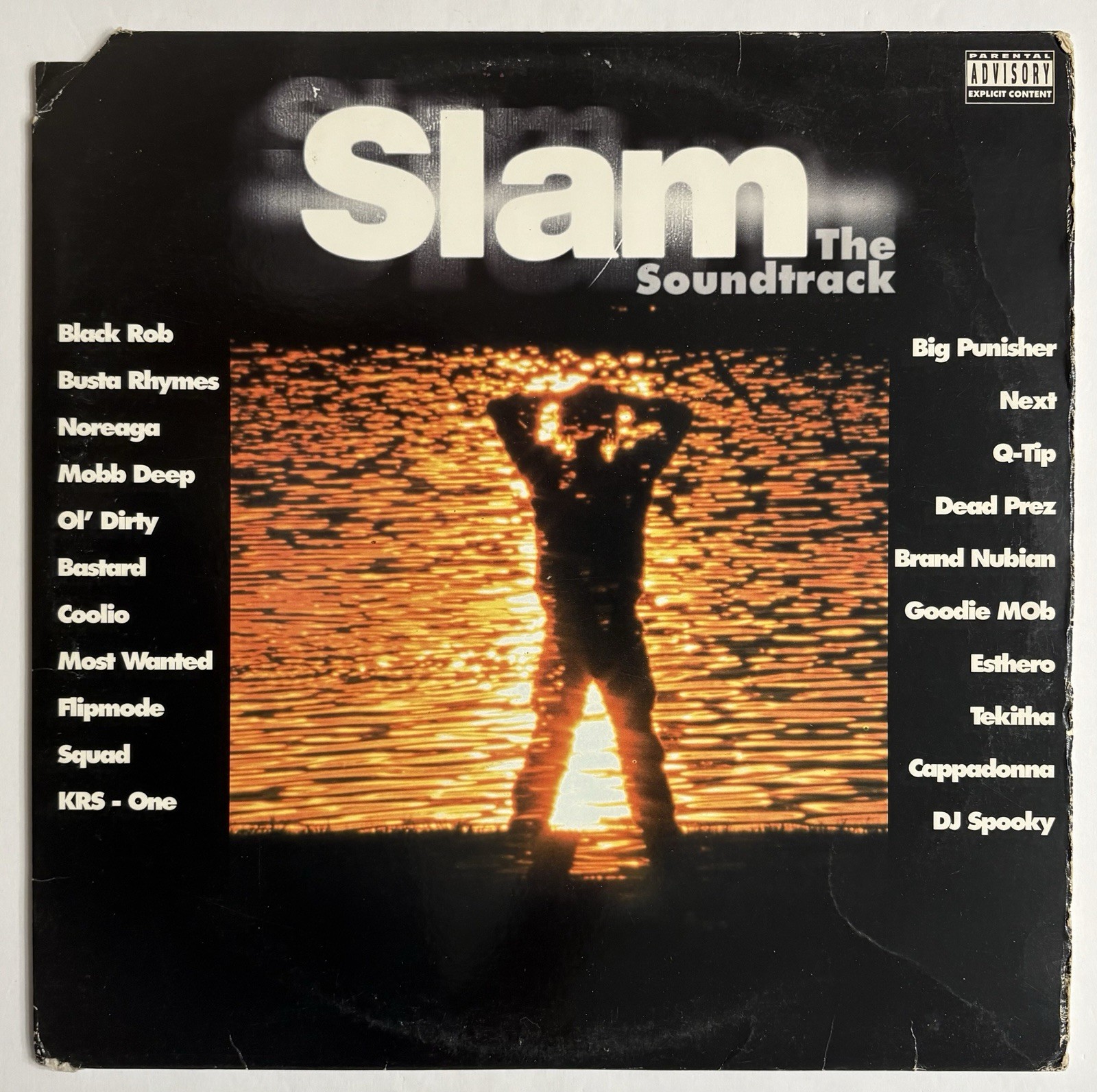 SLAM The Soundtrack Hip Hop ’98 2LP Vinyl w/ Inner Sleeves Ultrasonic Cleaned