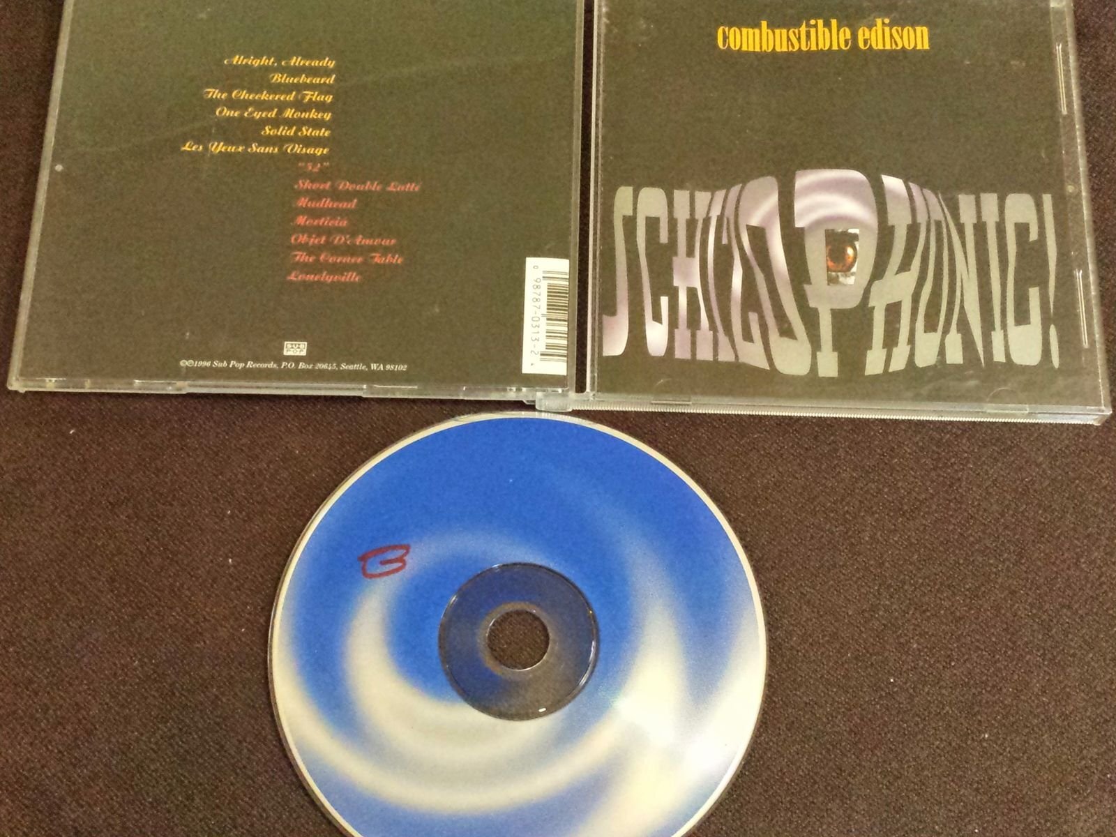 Schizophonic [Audio CD] Combustible Edison