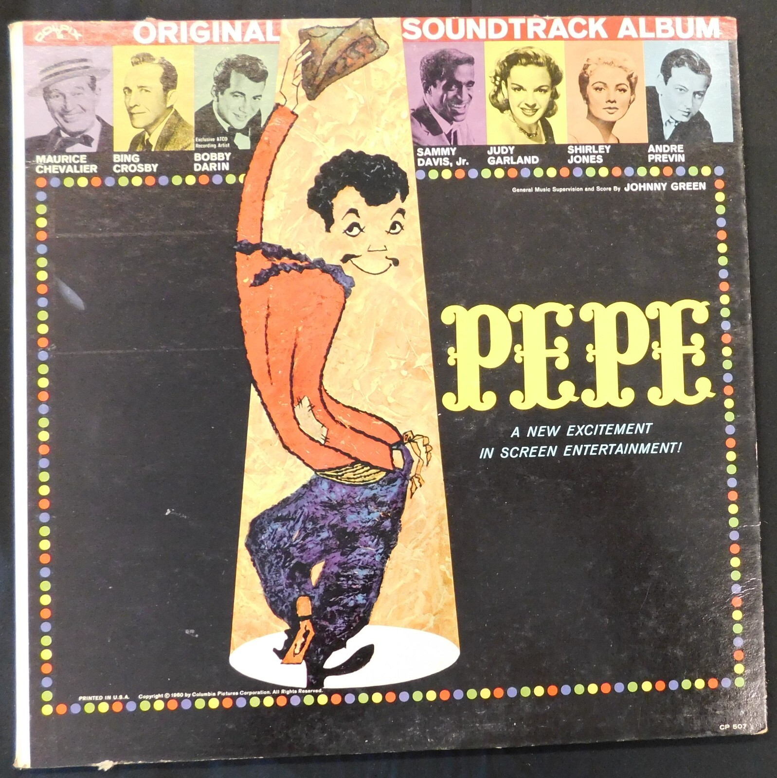 Pepe Soundtrack – Johnny Green – Original Vinyl Album LP