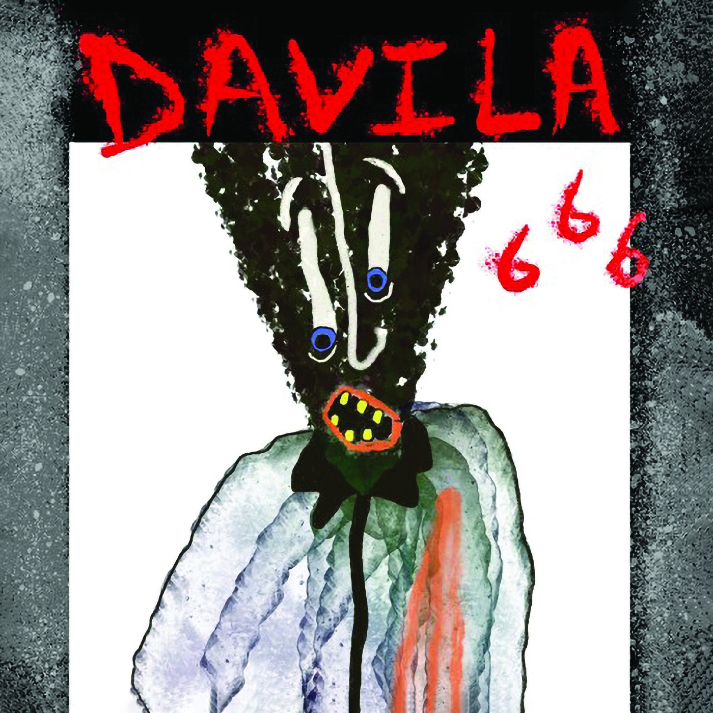 Dávila 666 – Dávila 666 (RED VINYL 7″) – PUNK *NEW/COLOR*