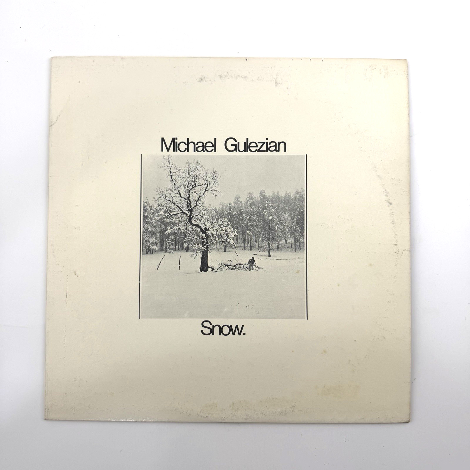 MICHAEL GULEZIAN Snow LP Aardvark 1979 EXCELLENT Signed