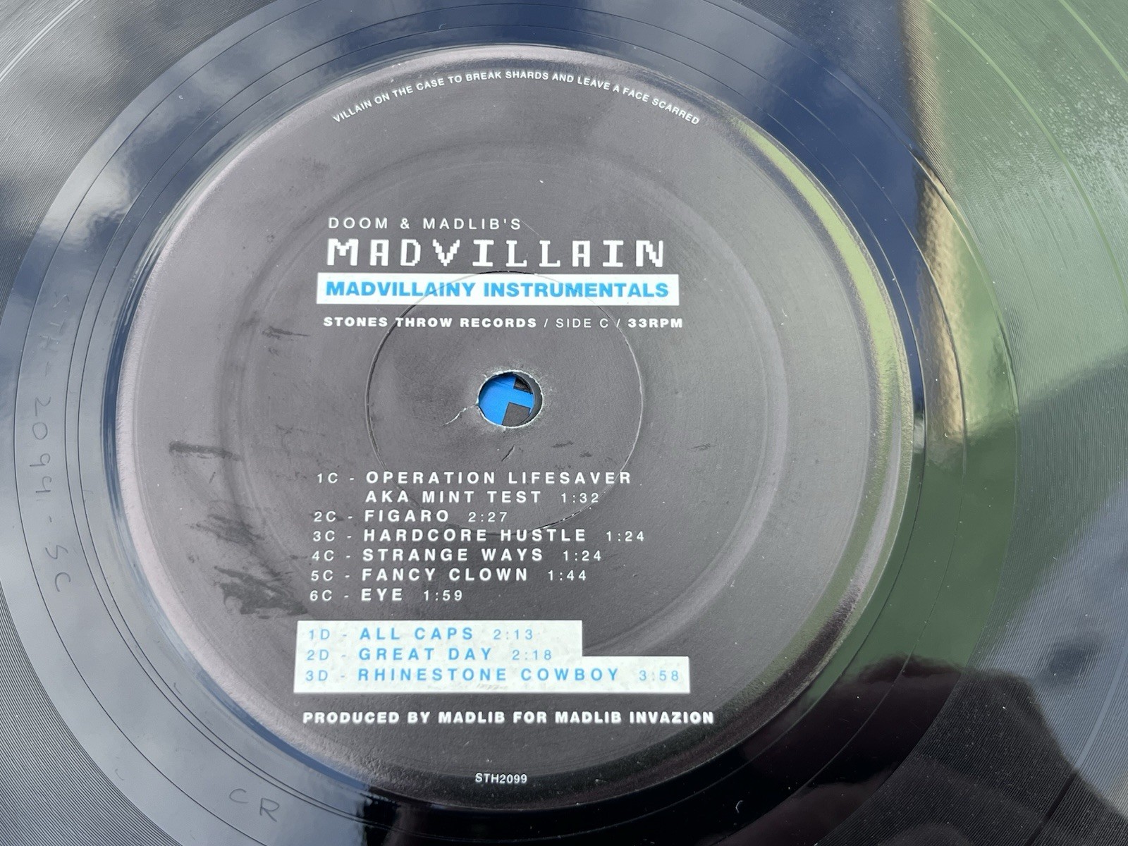 Madvillain – Madvillainy Instrumentals 2004 Stones Throw Records 2 x Vinyl VG+