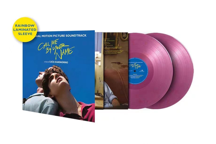 Call Me By Your Name Soundtrack Purple Vinyl 2LP Limited Edition