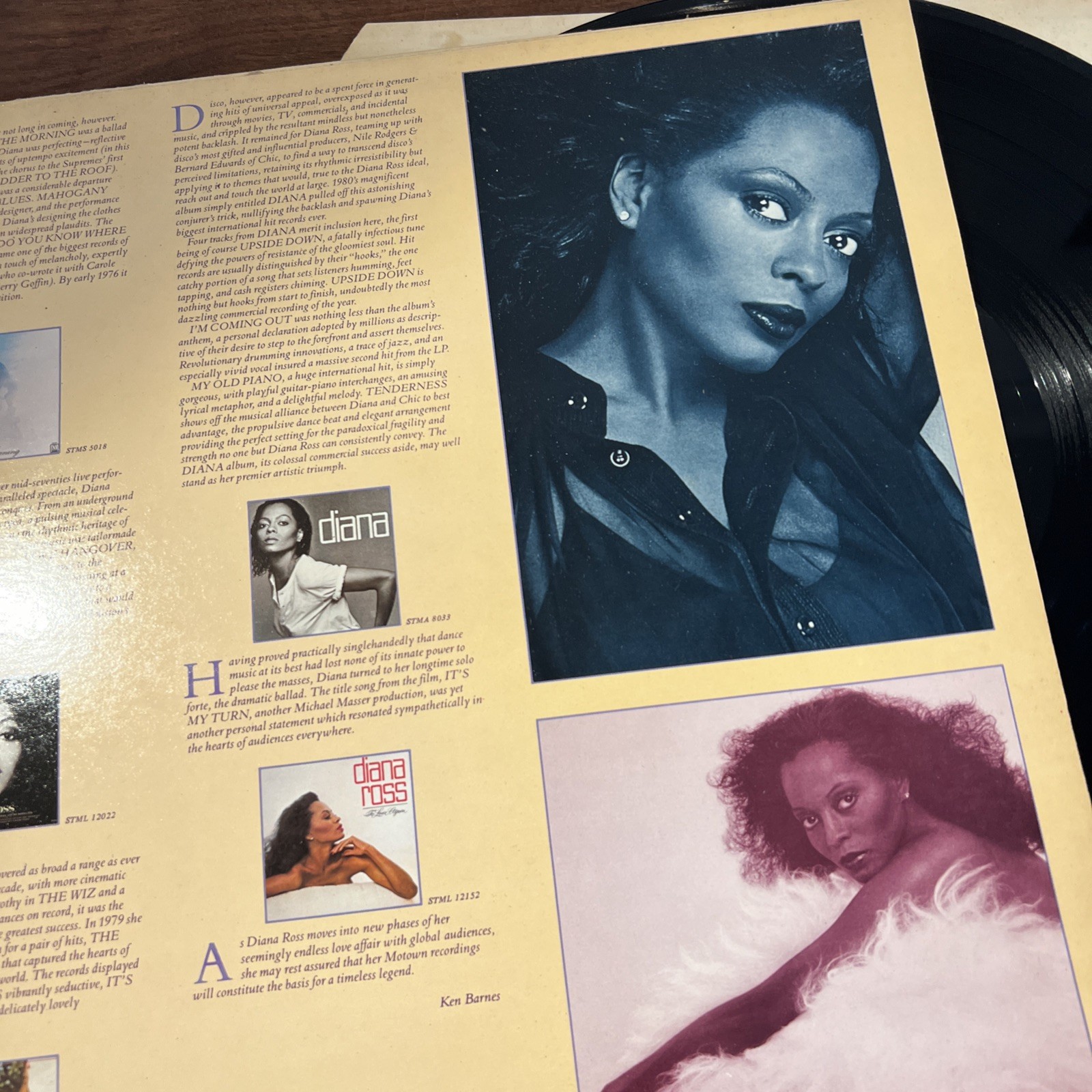 Diana Ross – All The Great Hits 1981 LP Motown – STMA 8036 Funk Soul