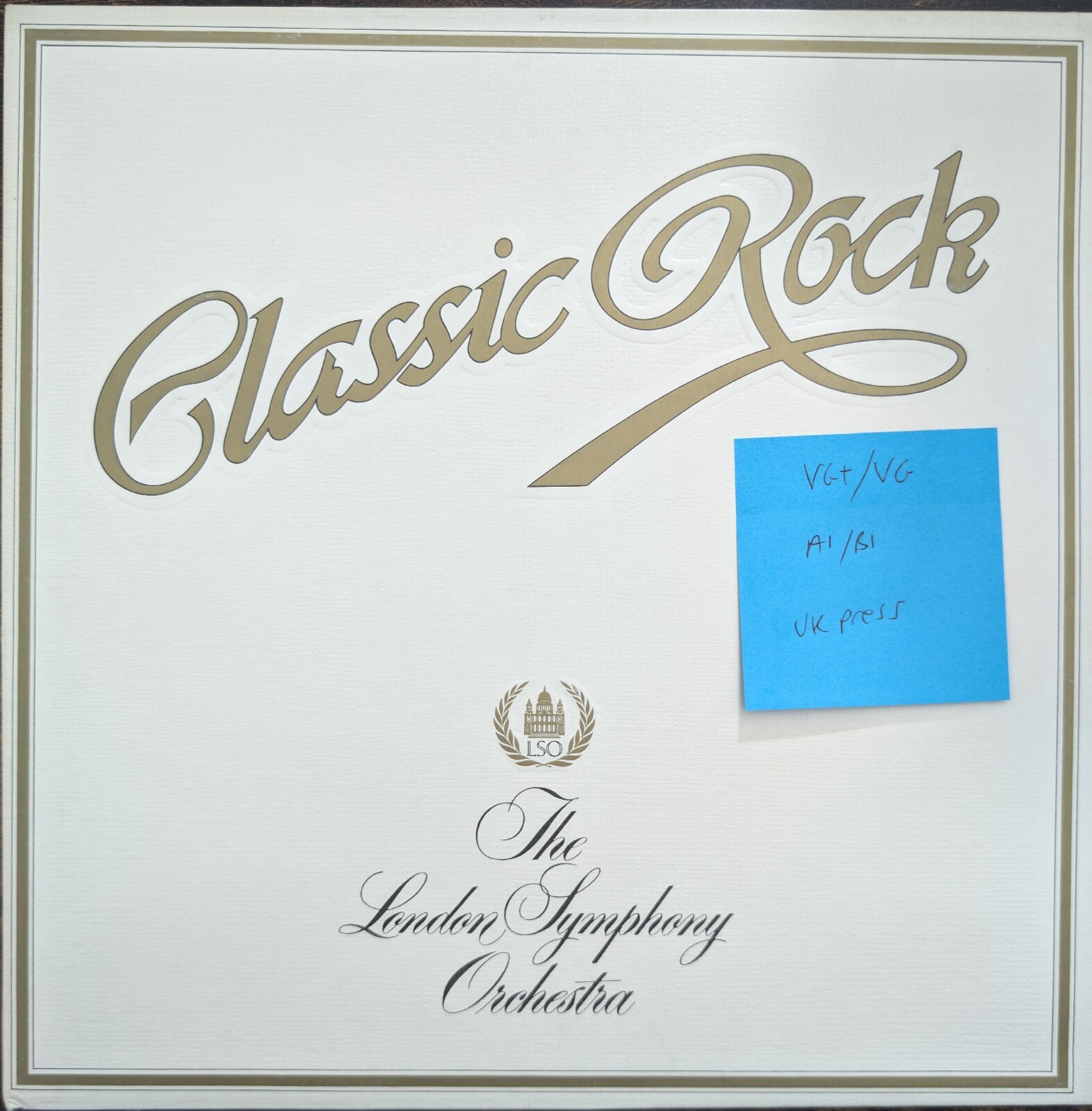 The London Symphony Orchestra Classic Rock Vinyl Record VG+/VG ONE 1009 1971