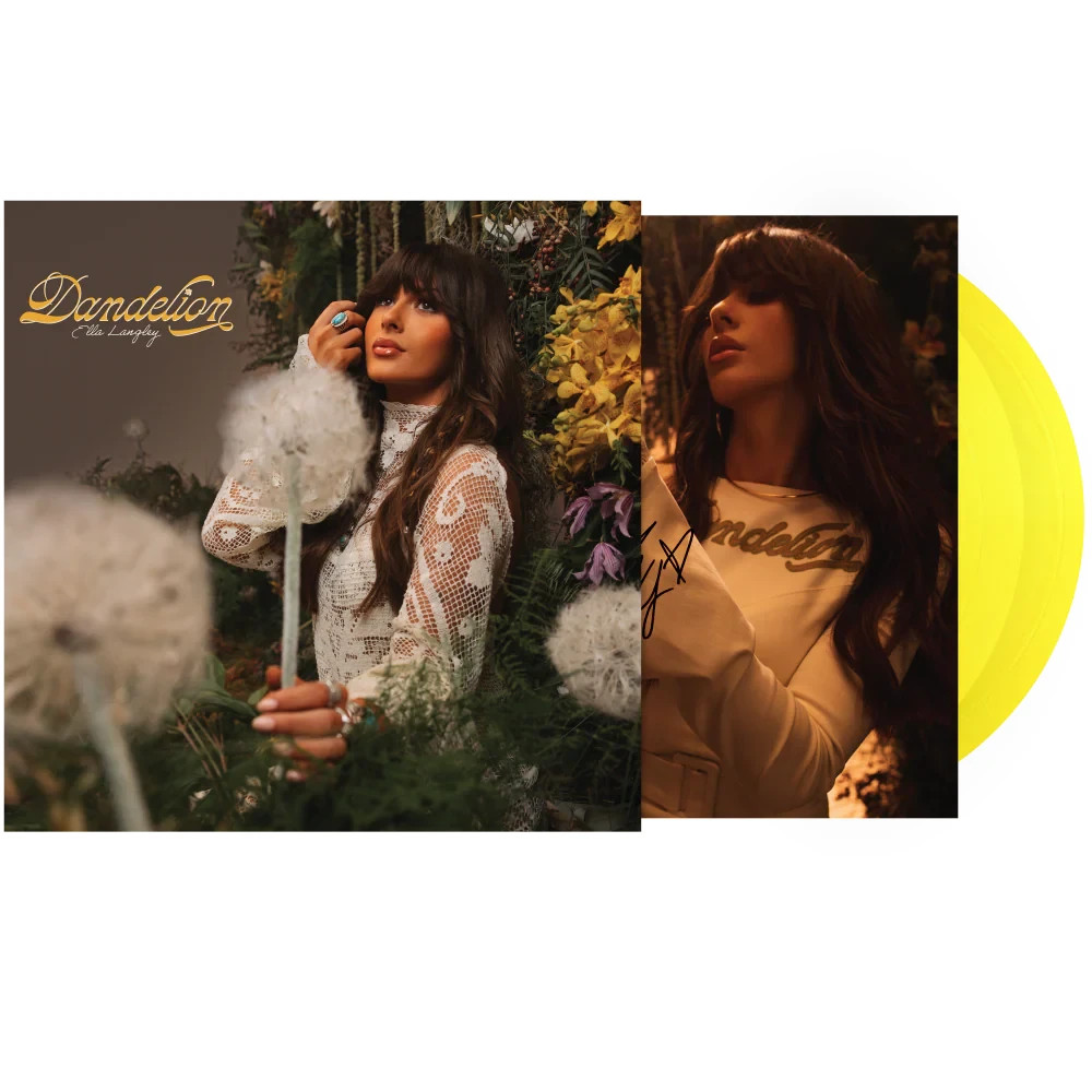 Ella Langley Dandelion Limited Edition Honey Bee Yellow Signed Vinyl