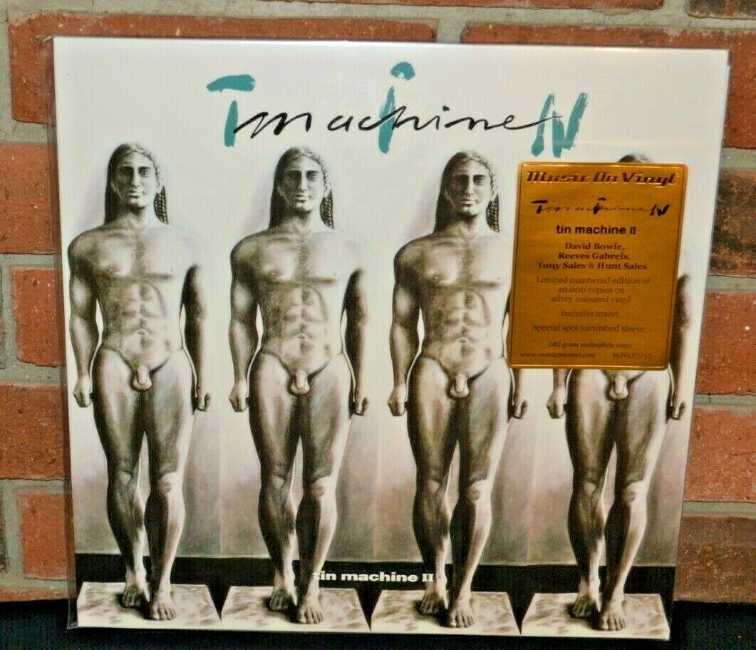 TIN MACHINE – Tin Machine II, Ltd Import 180G COLORED VINYL LP Foil #d BOWIE New