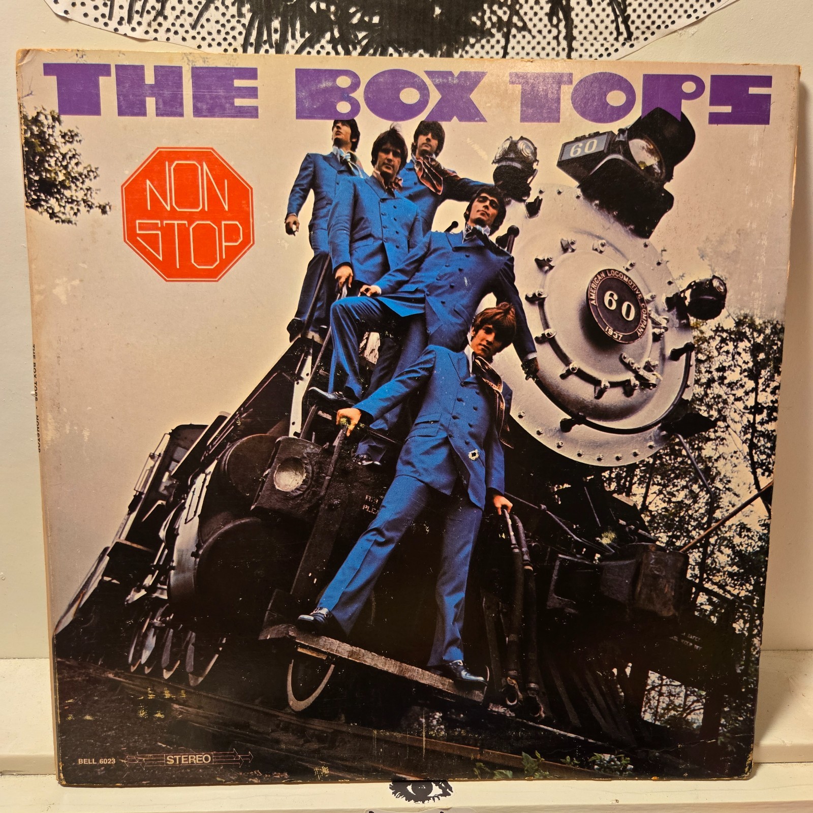 BOX TOPS Non Stop 1968 US LP Bell Records Psychedelic Rock