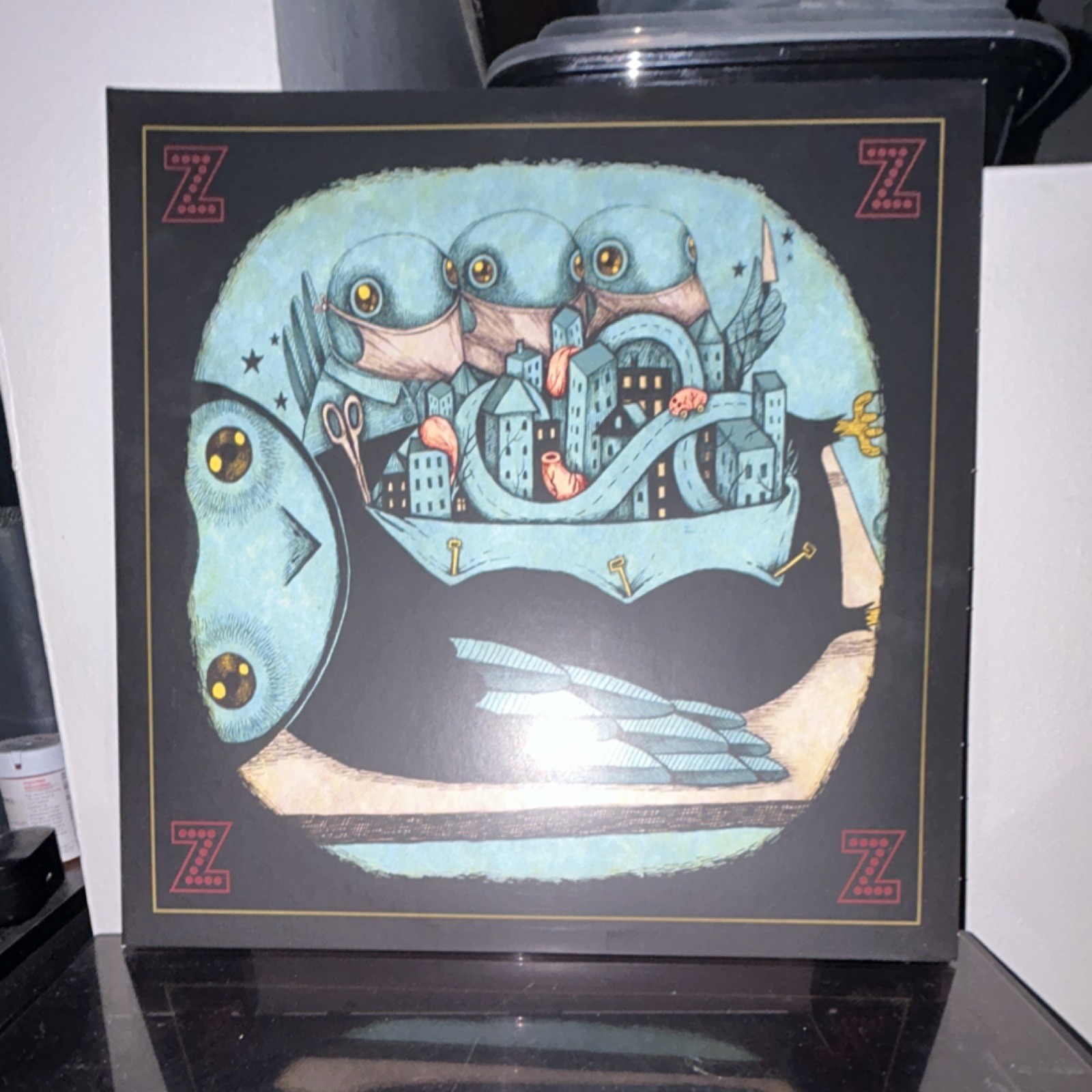 My Morning Jacket Z Vinyl LP ATO Records Rock Black Cardboard Sleeve