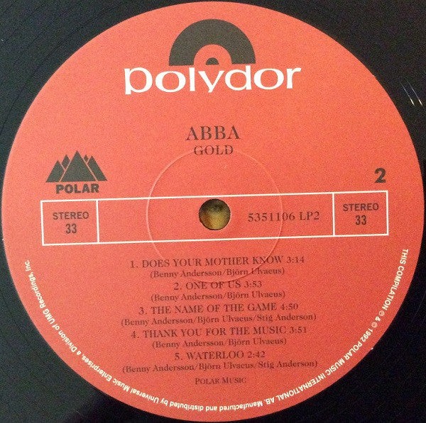 ABBA – Gold | Greatest Hits| 2LP| 19 Essential Songs| Fast Secure Shipping