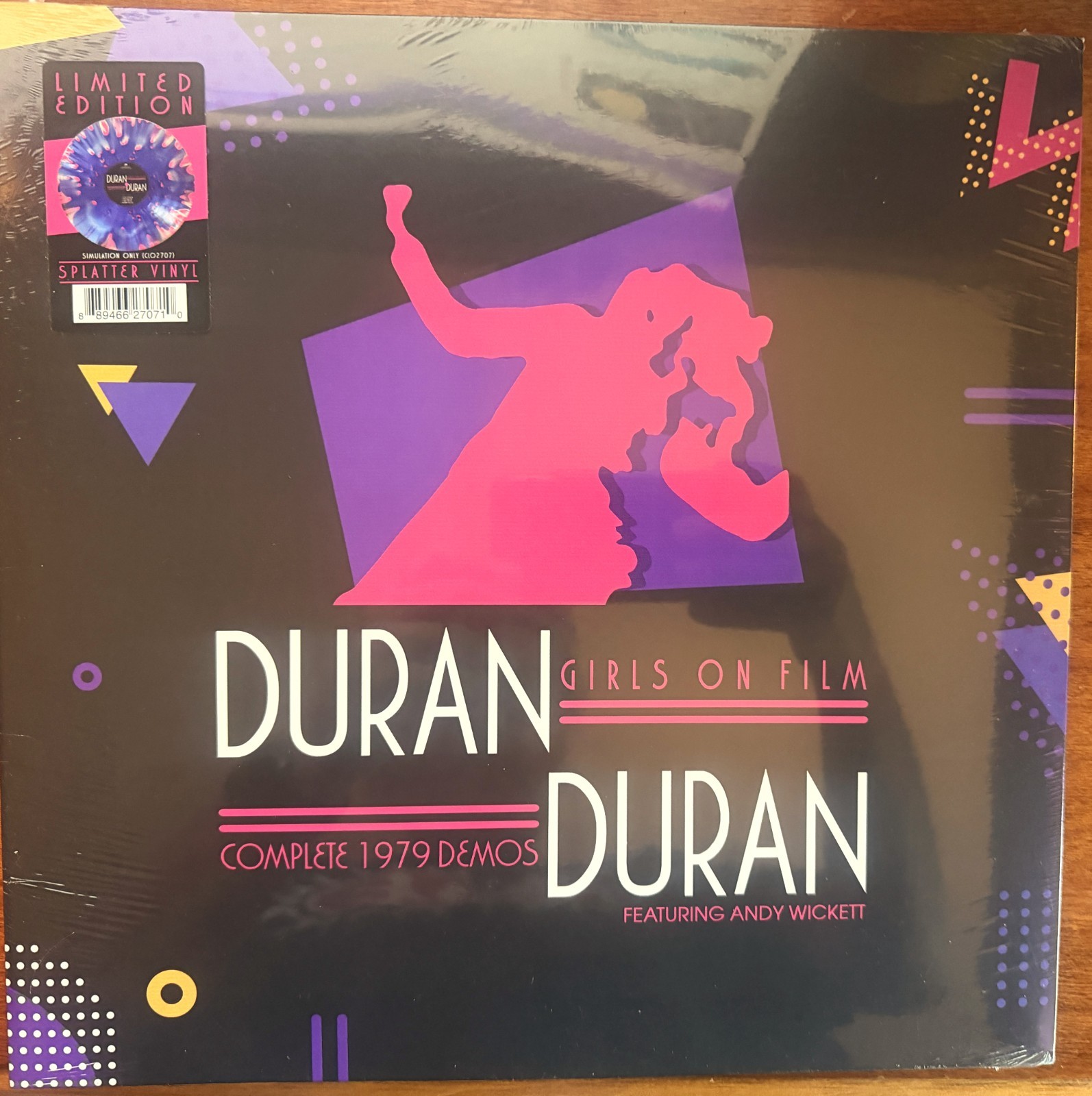 Duran Duran Girls on Film Complete 1979 Demos Splatter Vinyl LP