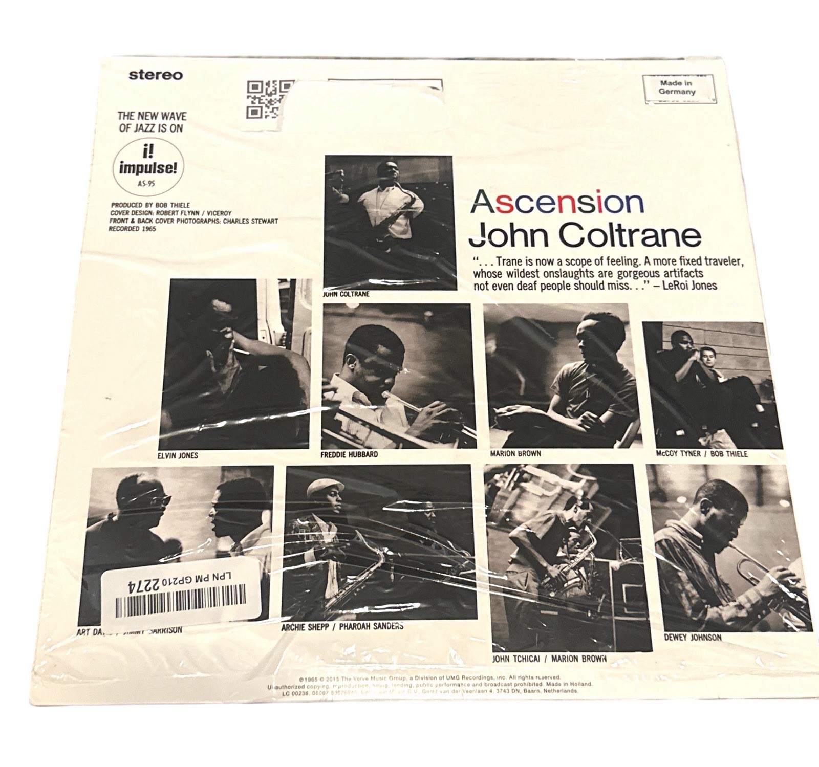 John Coltrane – Ascension: Edition I & II (Verve Vault Series) (180 Gram) (2 LP)