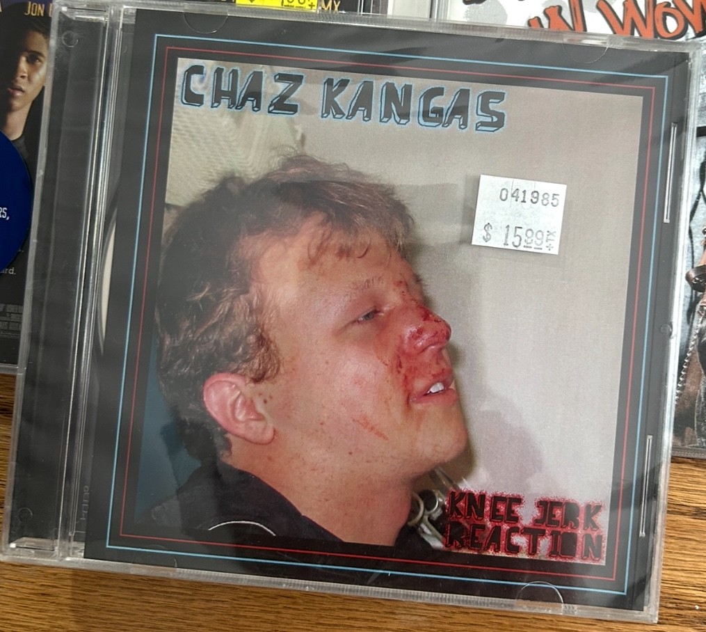 Chaz Kangas – The Knee Jerk Reaction CD MPLS Hip Hop Rap Minnesota New York NY