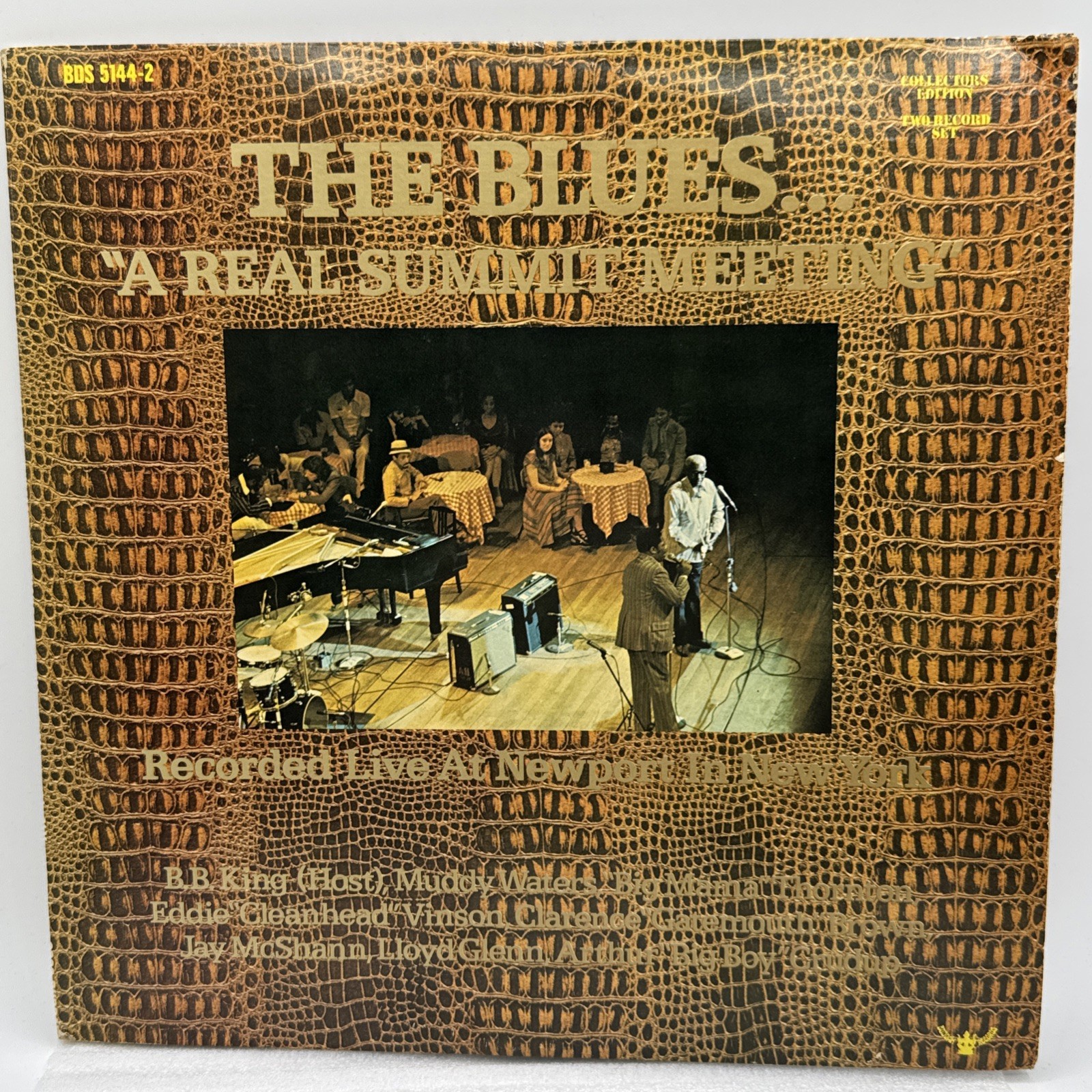 The Blues… “A Real Summit Meeting” Vinyl 2LP 1973 Live Newport In NY BDS51442