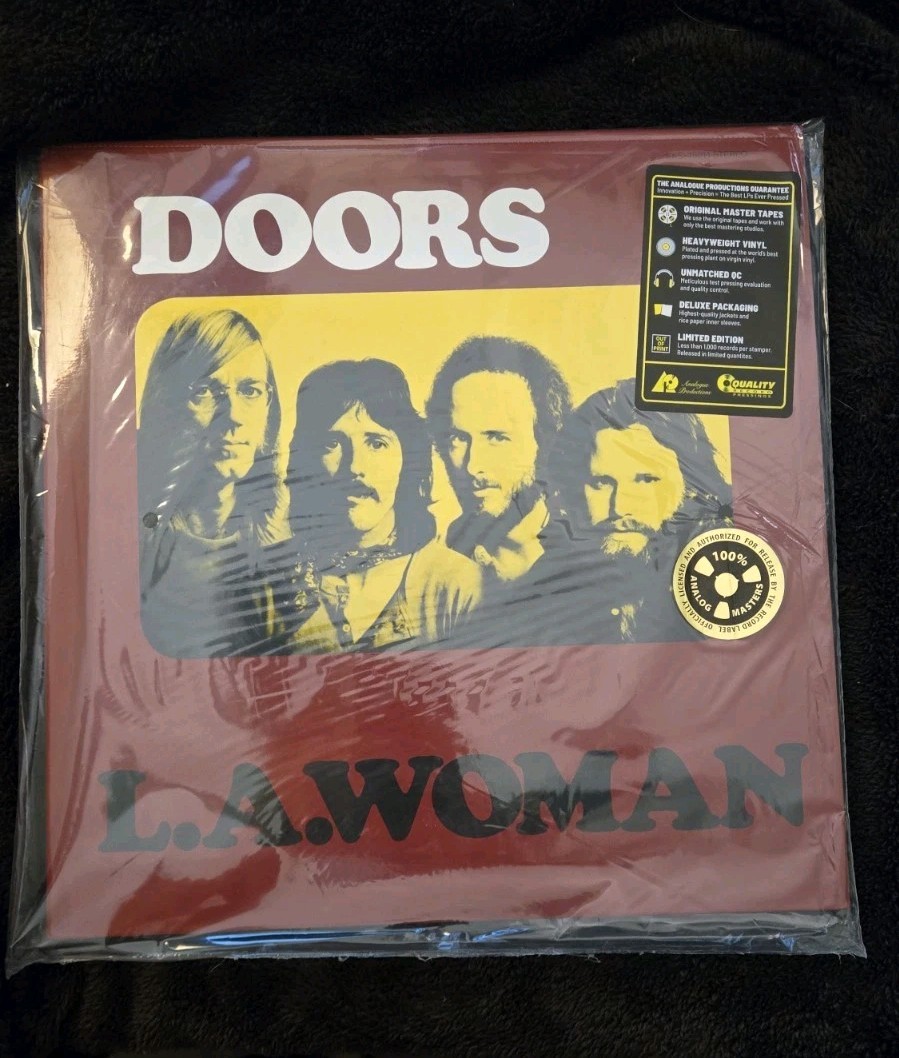 The Doors L.A. Woman 2LP 45rpm Analogue Productions QRP SEALED NEW. SHIP QUICK