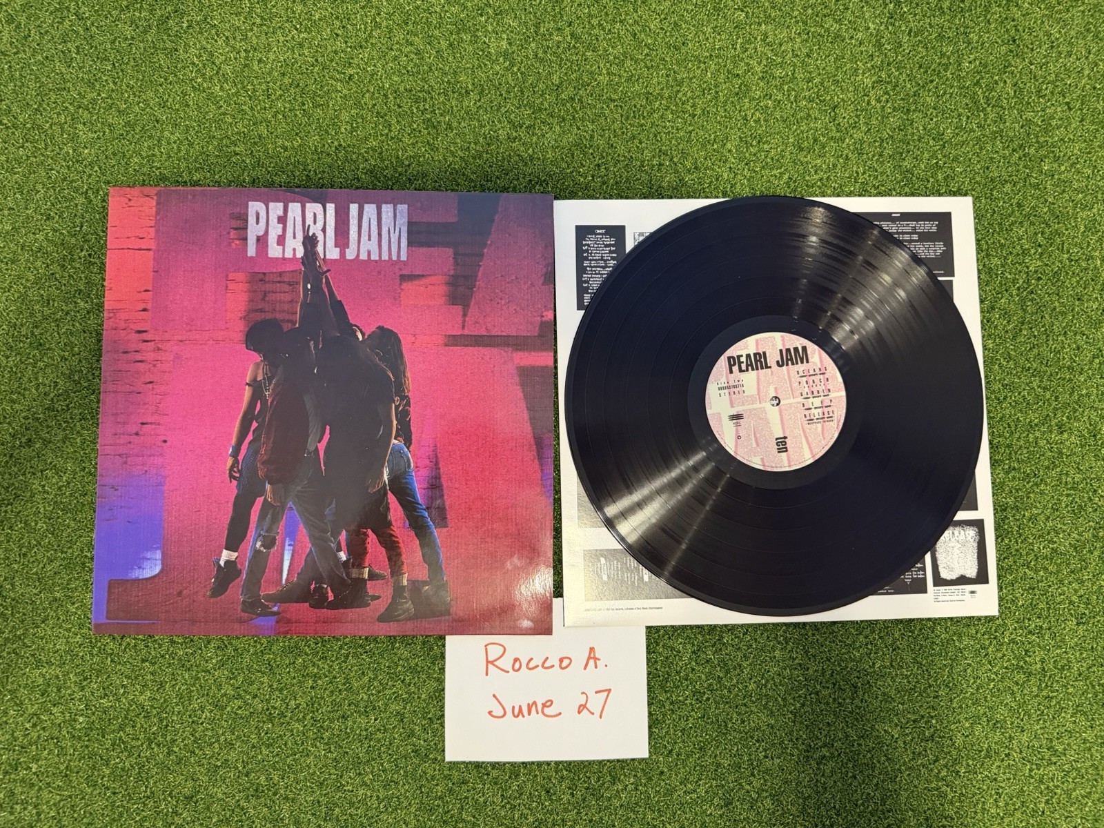 Ten by Pearl Jam (Record, 2017)