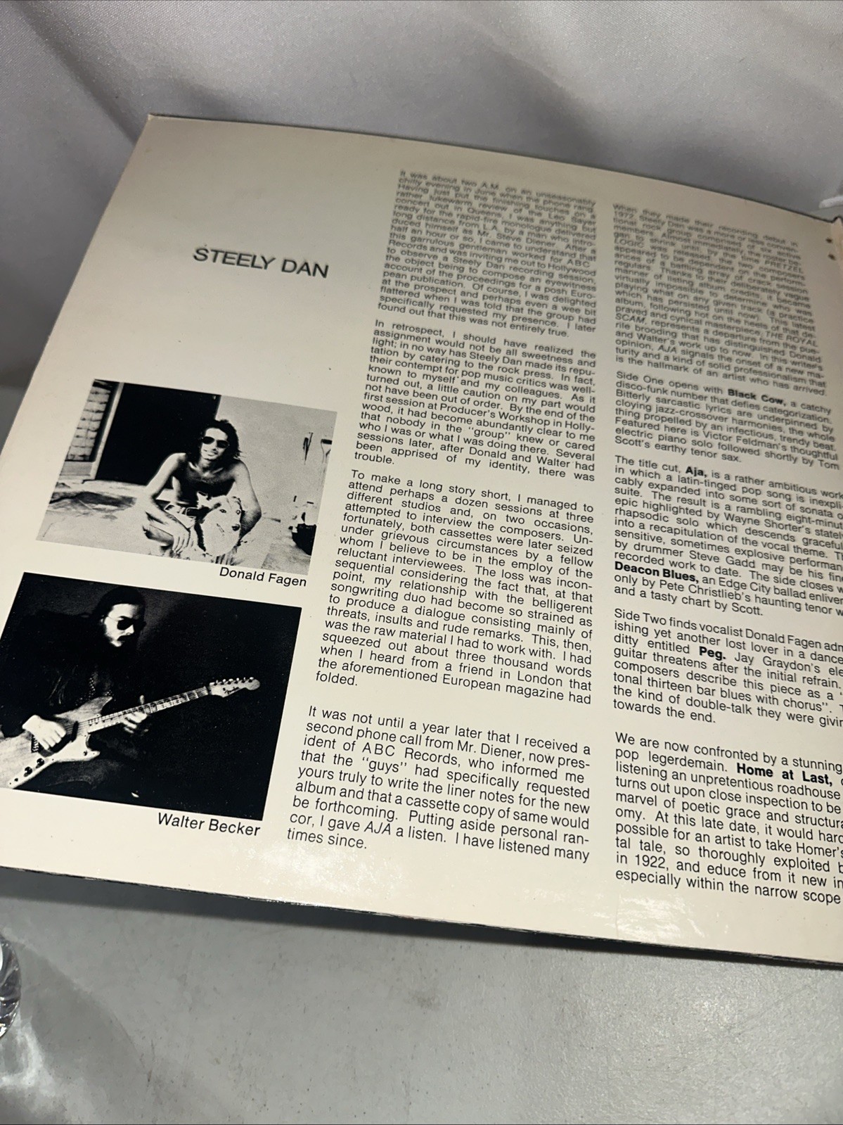 Steely Dan Aja Vinyl LP 1977 ABC Records First Press