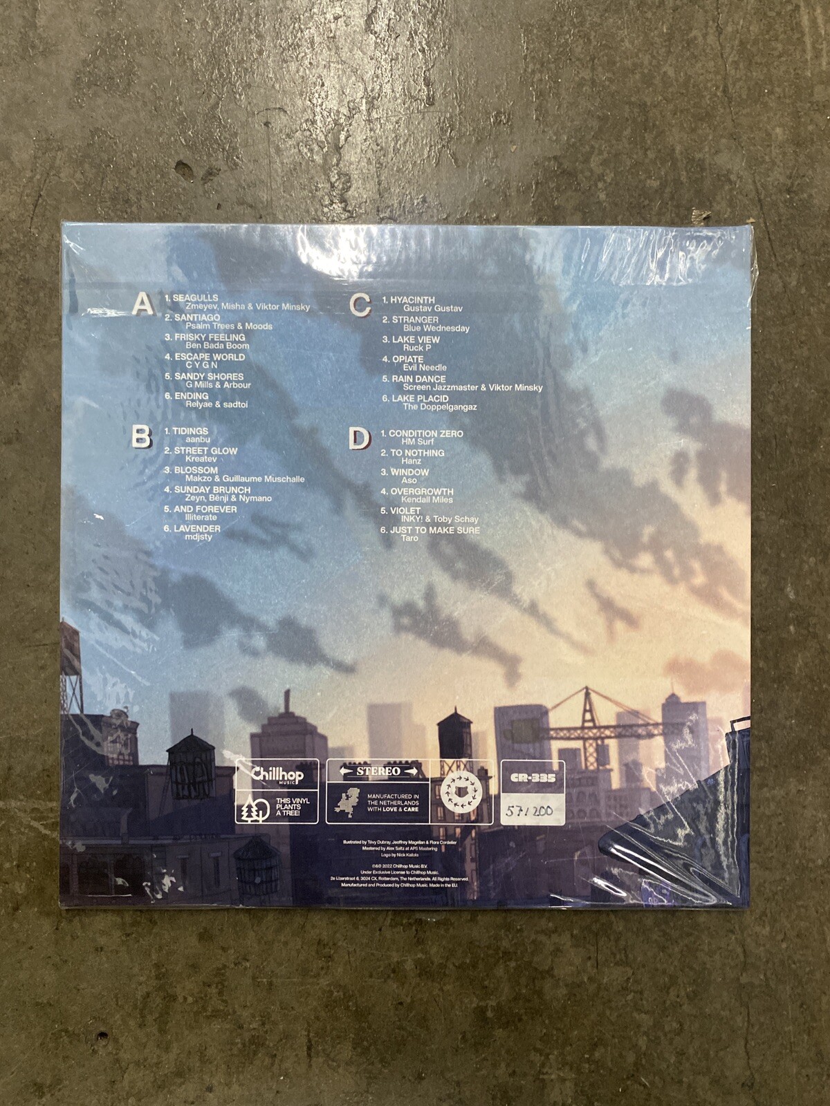 Various Artists Chillhop Essentials Spring ’22 White & Red Colored Vinyl LE200