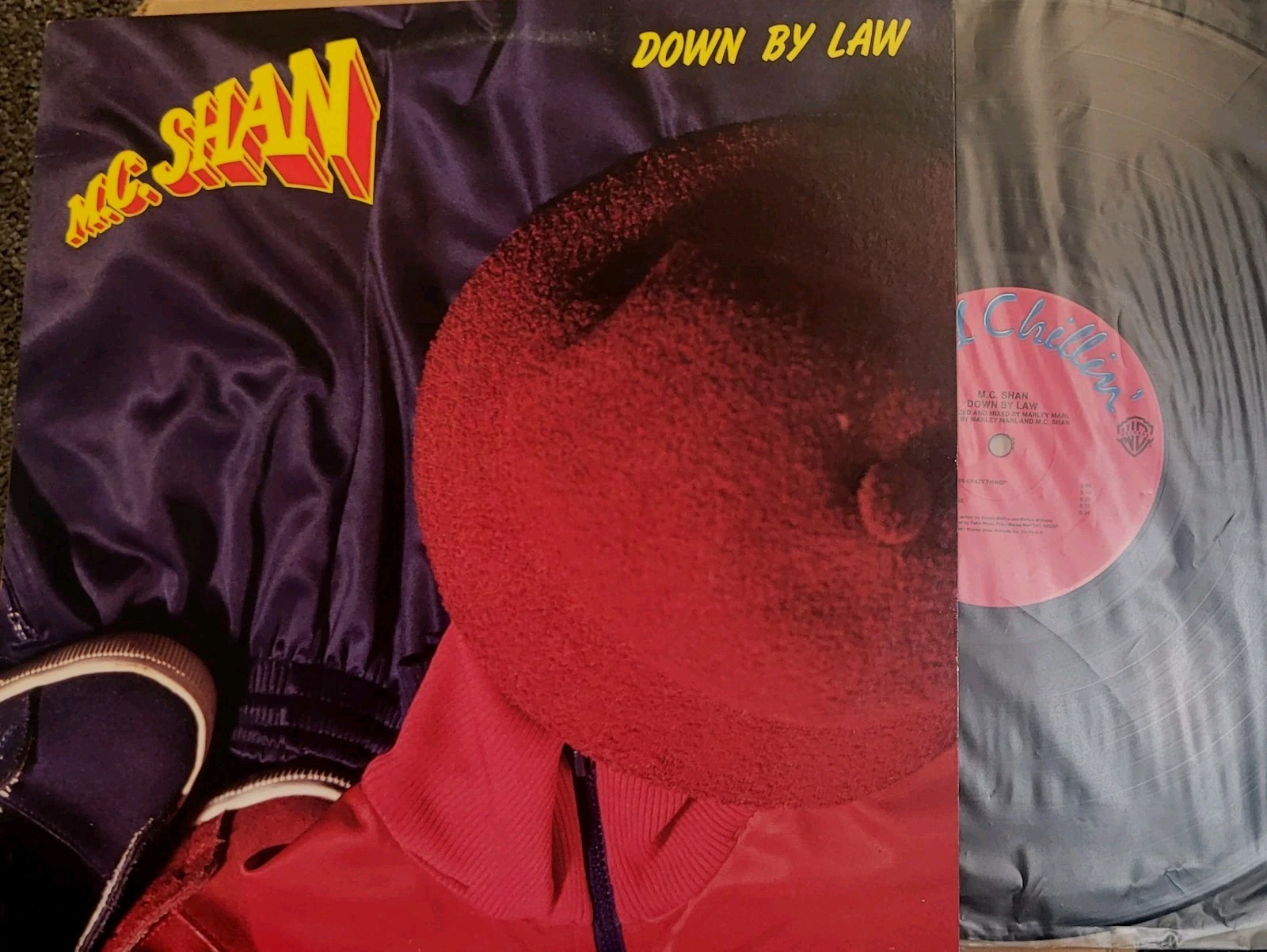 MC SHAN Born to be free COLD CHILLIN RECORDS 1988 MARLEY MARL