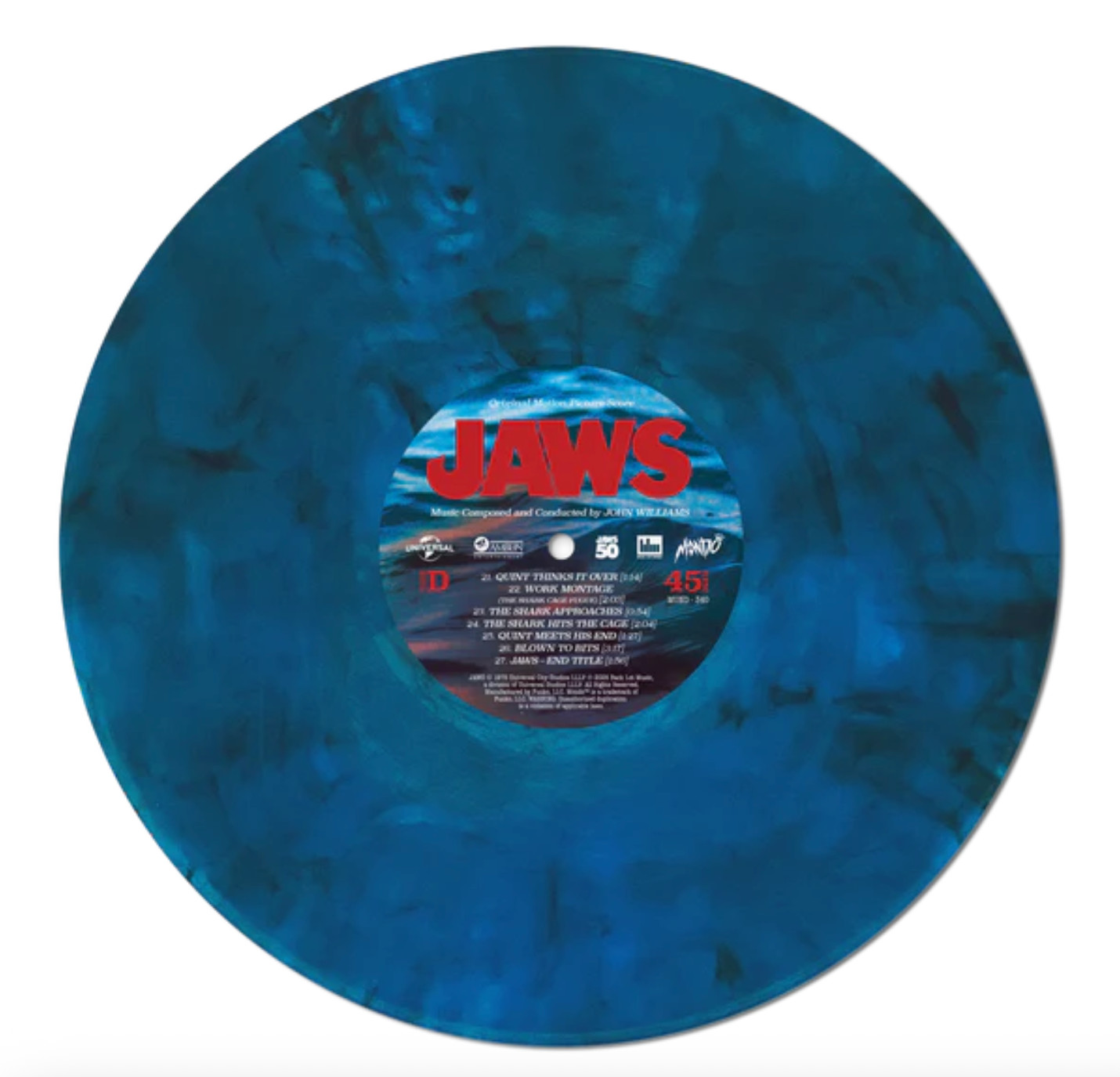 John Williams – JAWS Soundtrack 2LP “BLOOD & WATER” Vinyl BRAND NEW *B-STOCK*
