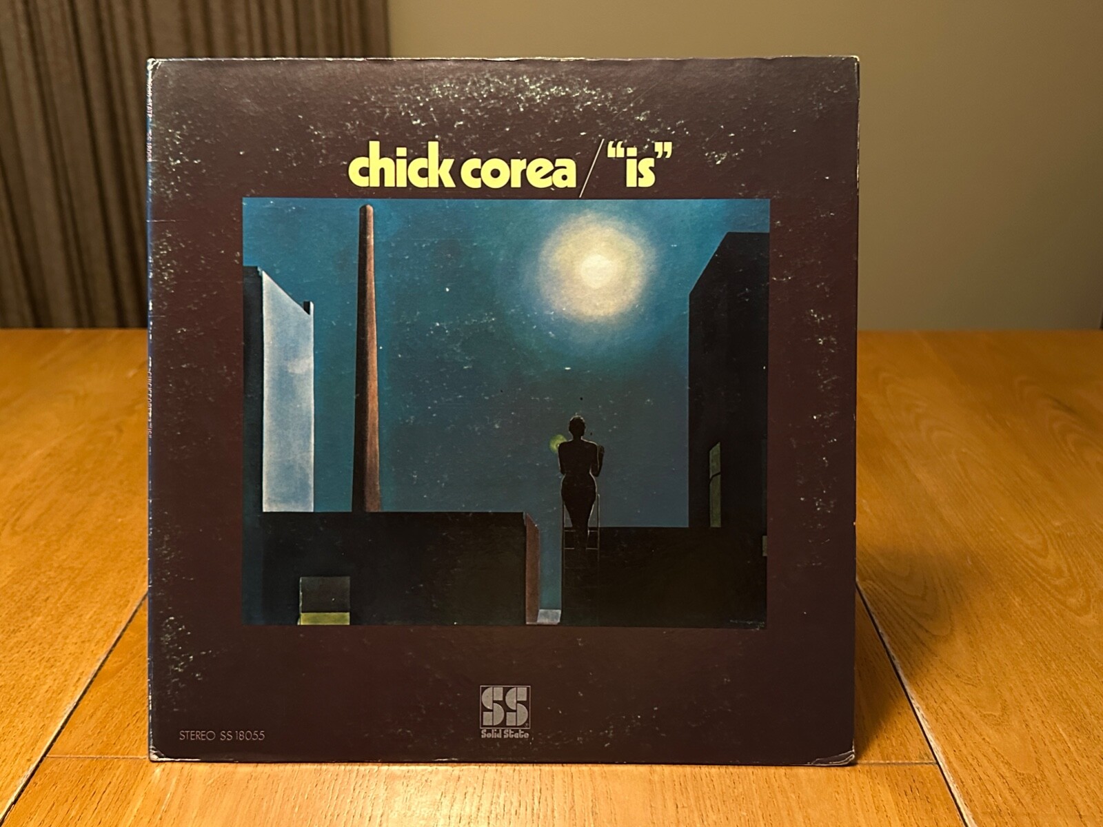 CHICK COREA “IS” 1969 Solid State SS 18055 1st Press Gatefold LP NM/EX